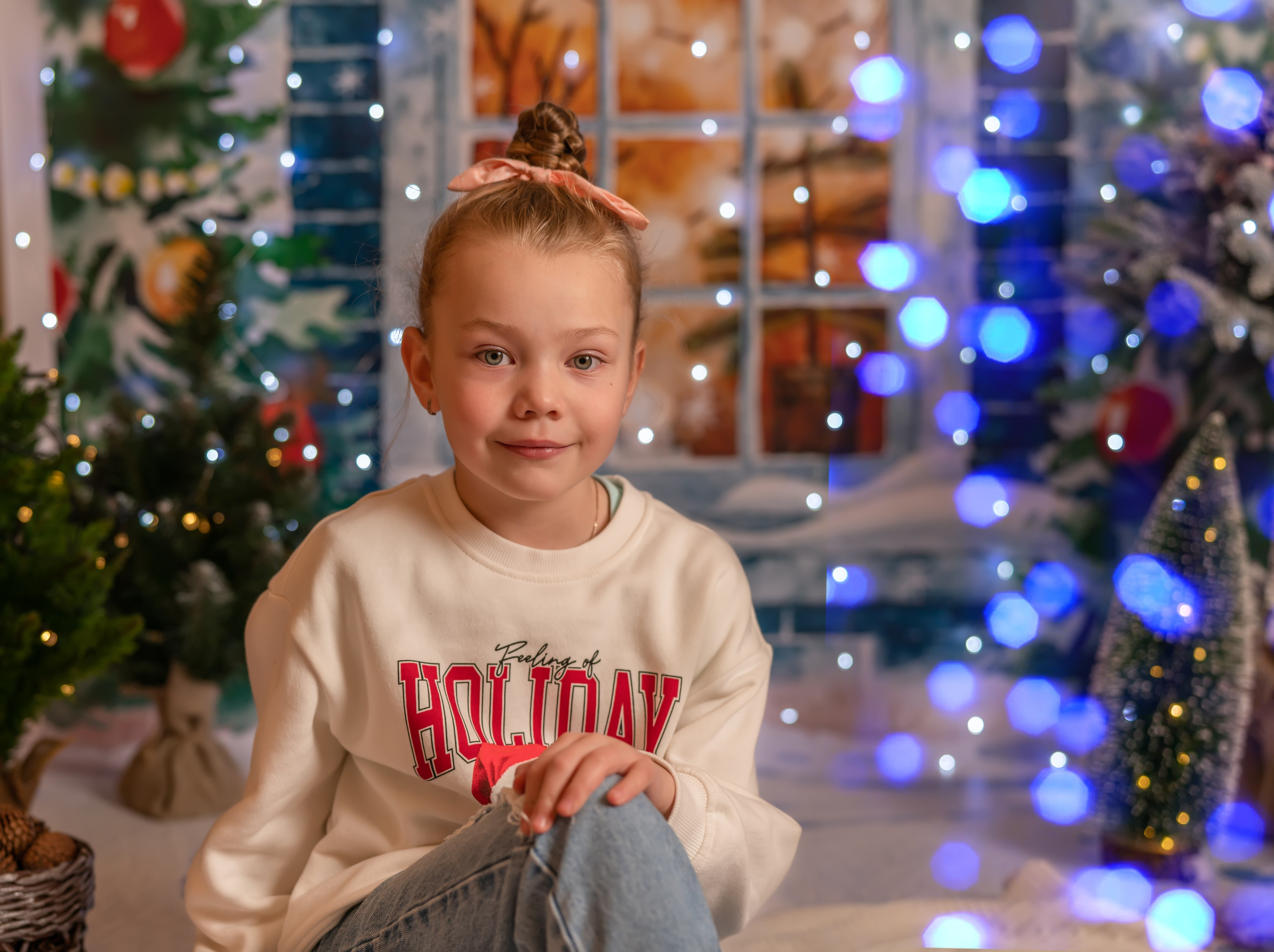 Любовь и Мирослава. Новый год. Семейный и детский фотограф Тула Ясногорск Тульская область Надежда Кукушкина