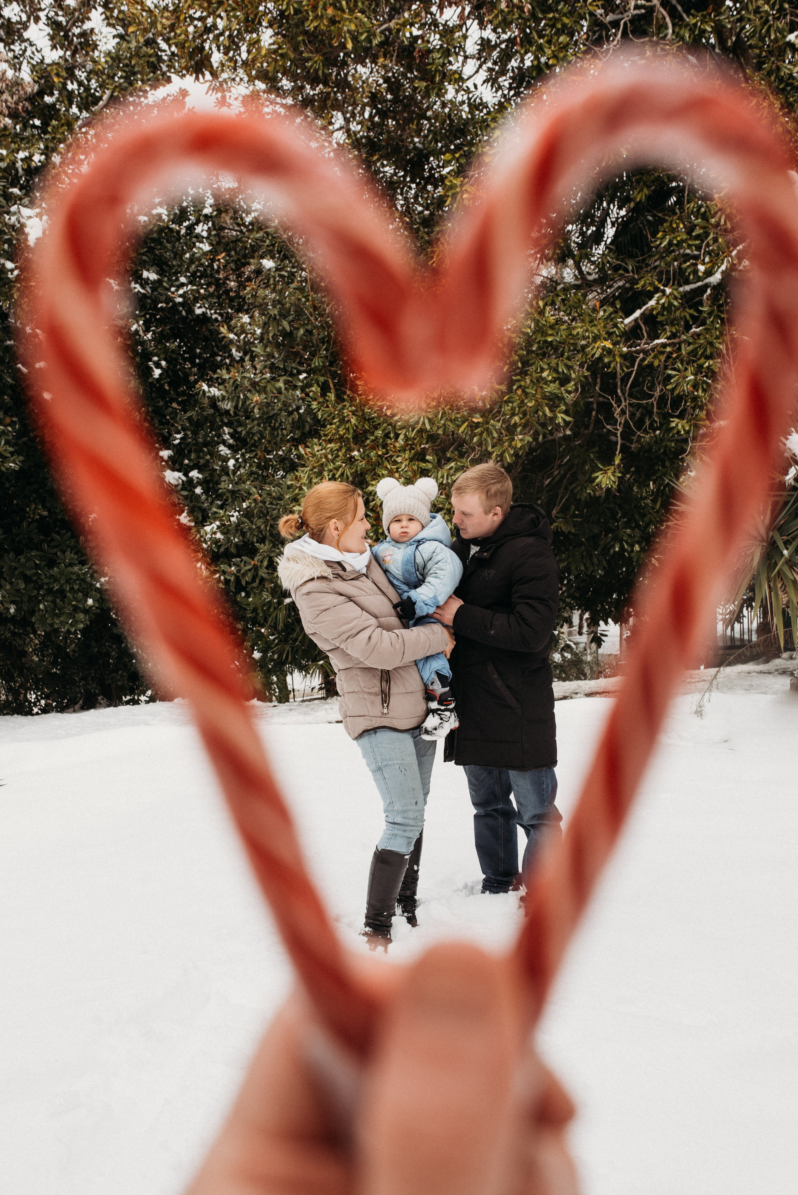 Серёжа и снег ❄️. Фотограф в Сочи — Маргарита Поганова