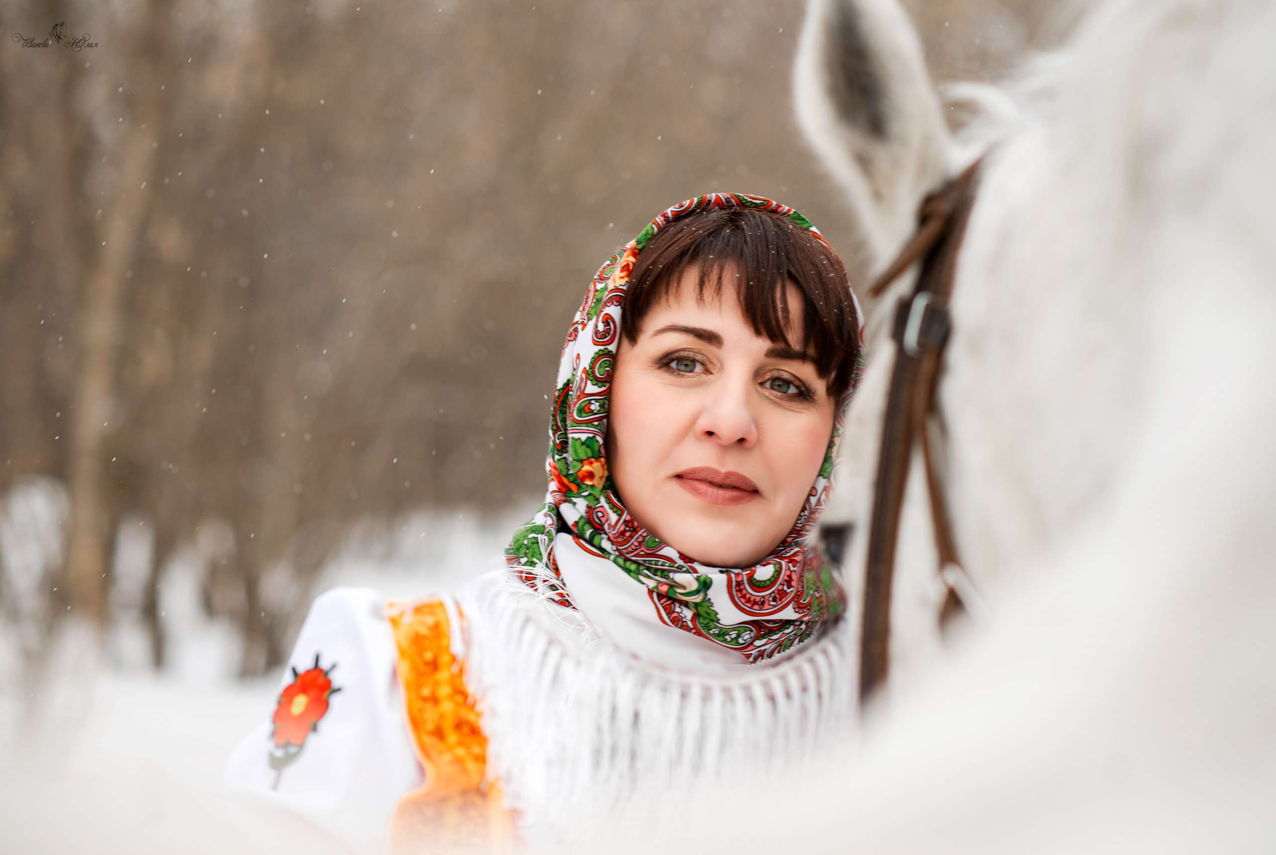 Оксана и Стрелка. Конный фотограф в Саратове Юлия Иванова