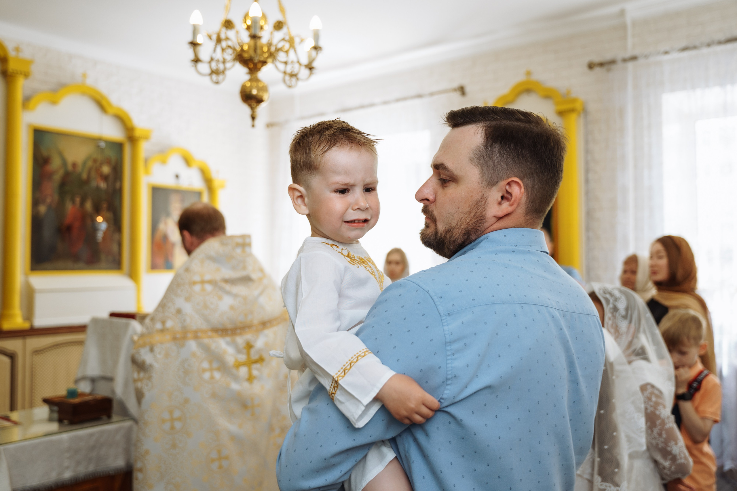 Таинство крещения 2024. Свадебный и семейный фотограф Марина Лежнева, г. Уфа