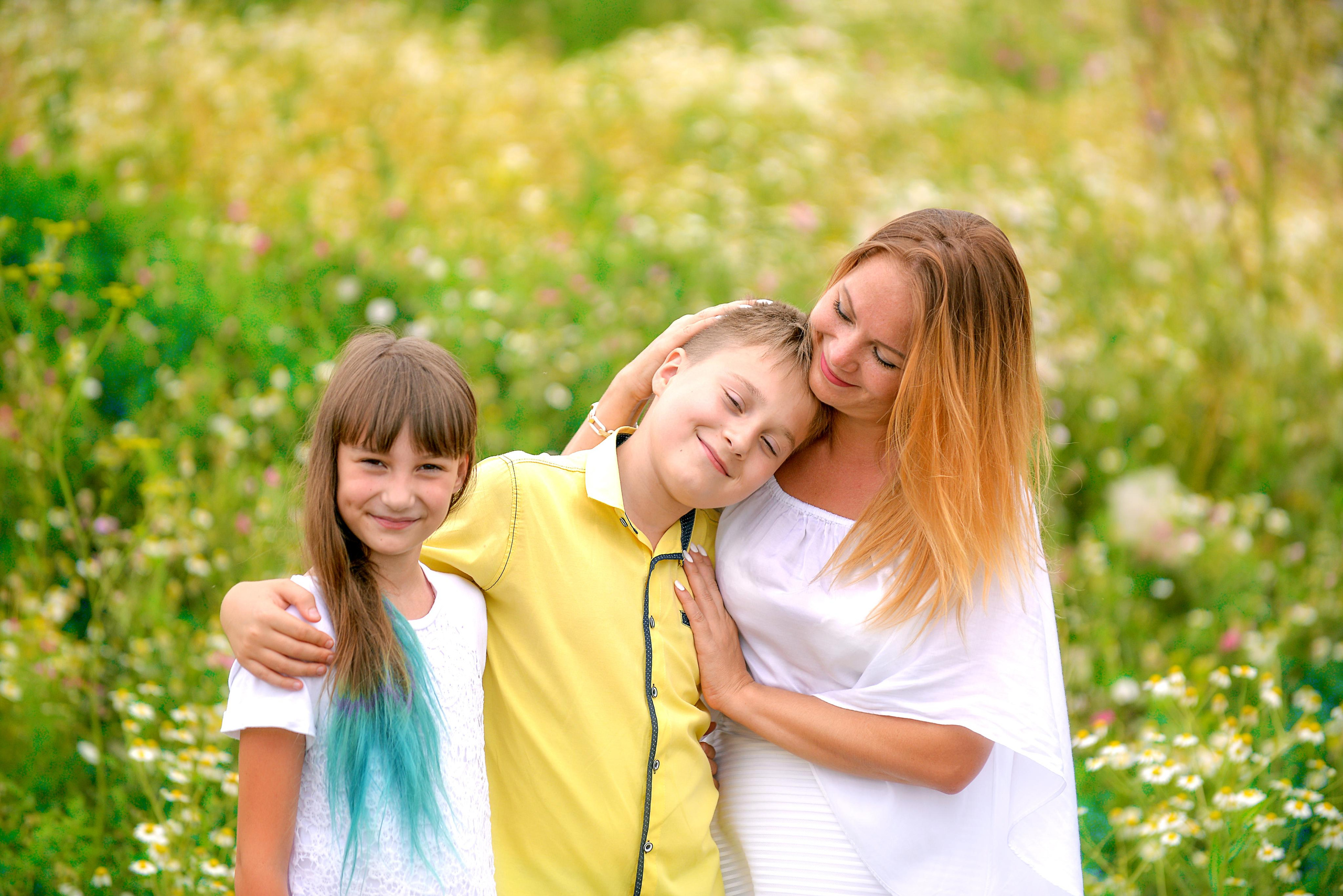 Ирина и дети. Евгения Усманова — семейный фотограф в городах Стерлитамак и Уфа