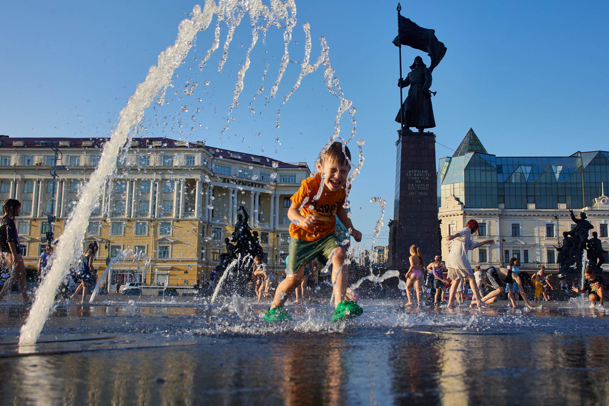 Жара во Владивостоке. Фотограф во Владивостоке Осипчук Дмитрий