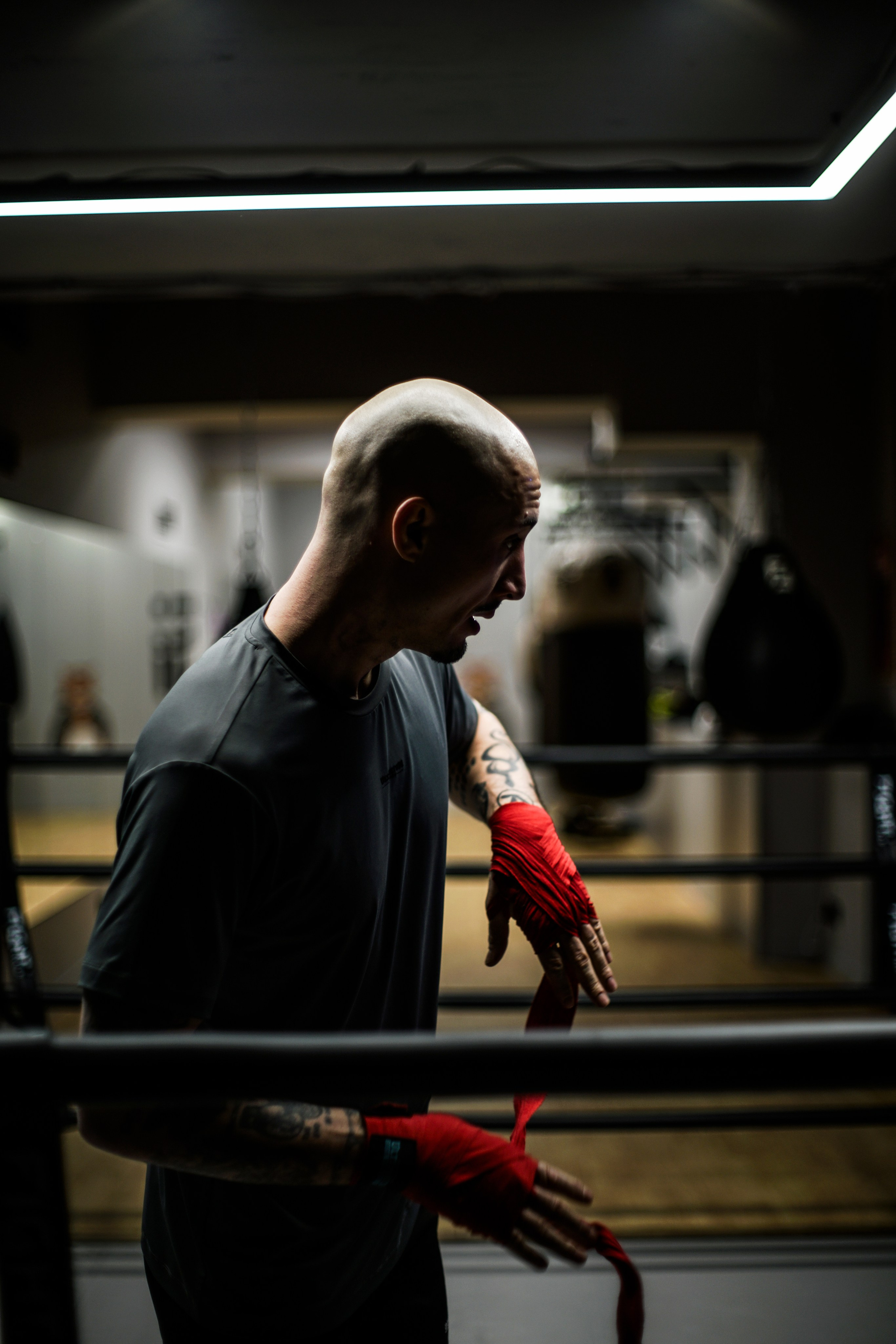 Ultimatum boxing. Not an artist, but photographer. Ivan birdman