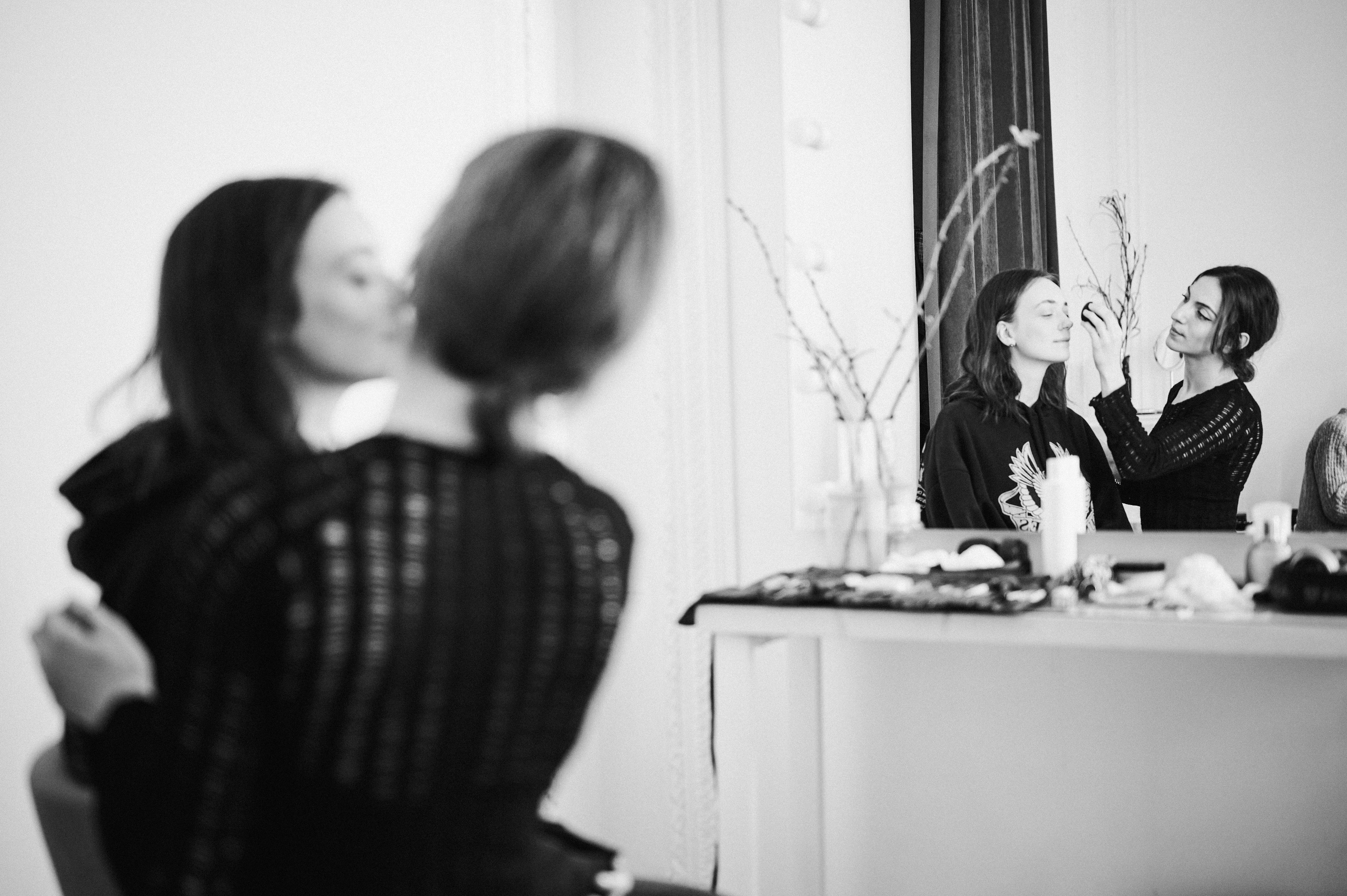 Сбор на фотосессию // контент-съемка для визажиста. Репортажный фотограф в Санкт-Петербурге Диана Ларченкова