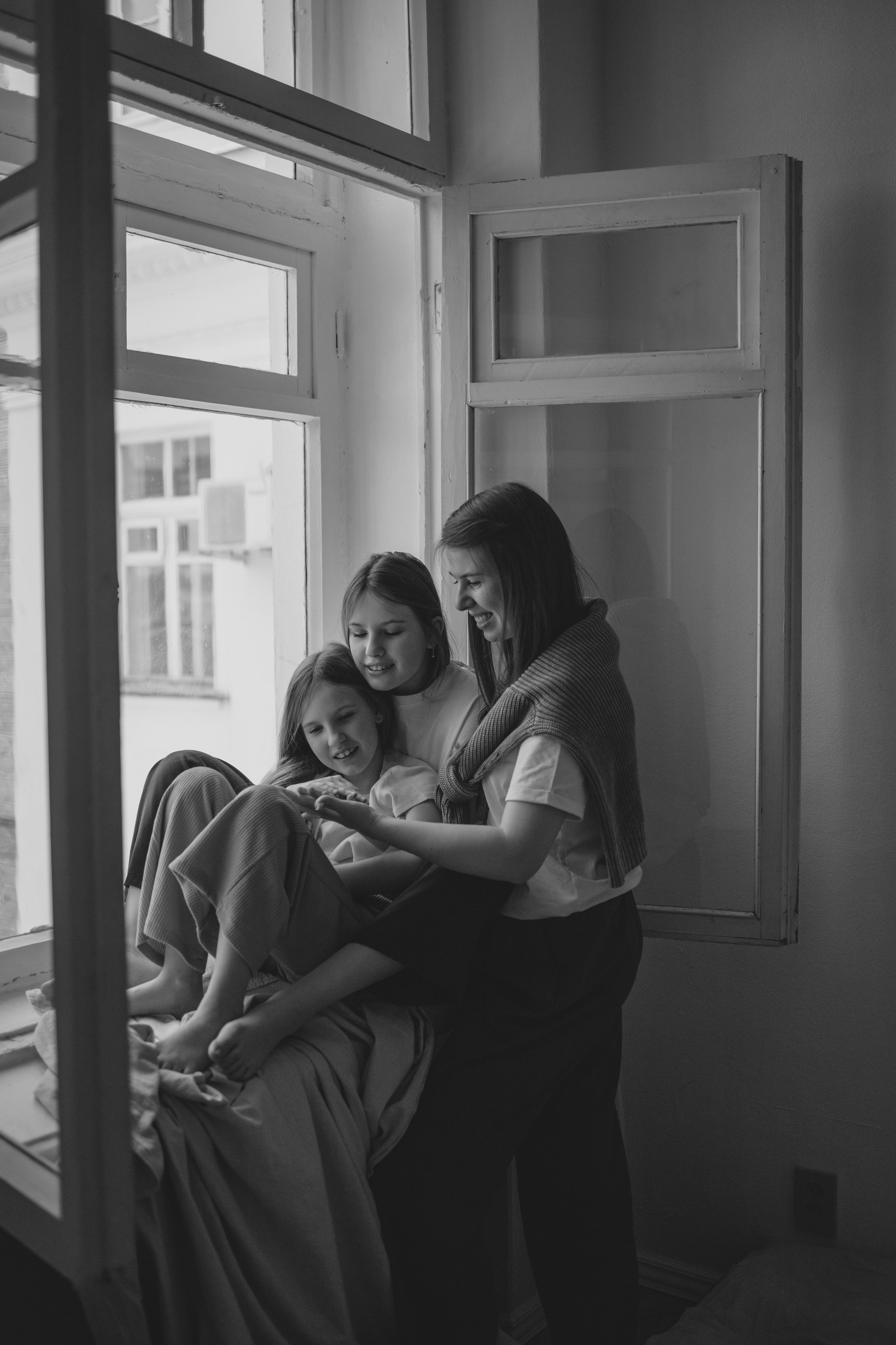 Ксеня, Даша, Василина. Семейный фотограф Екатерина Еремеева