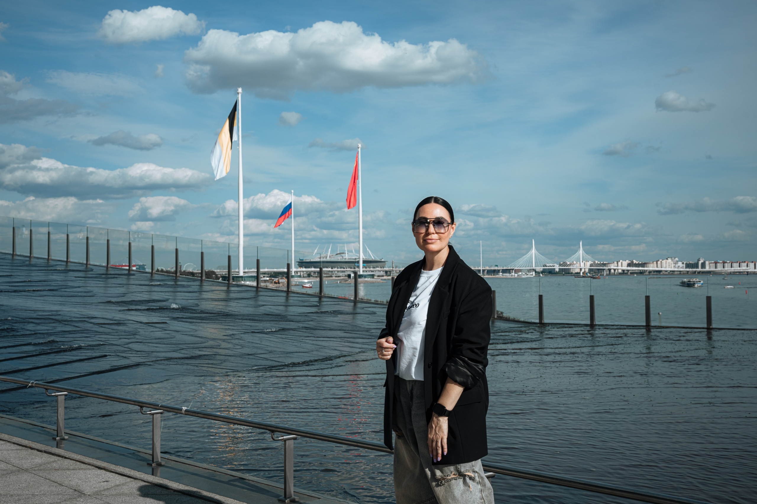 Елена. Лахта центр. Портретный фотограф в Санкт-Петербурге Дмитриева Наталия