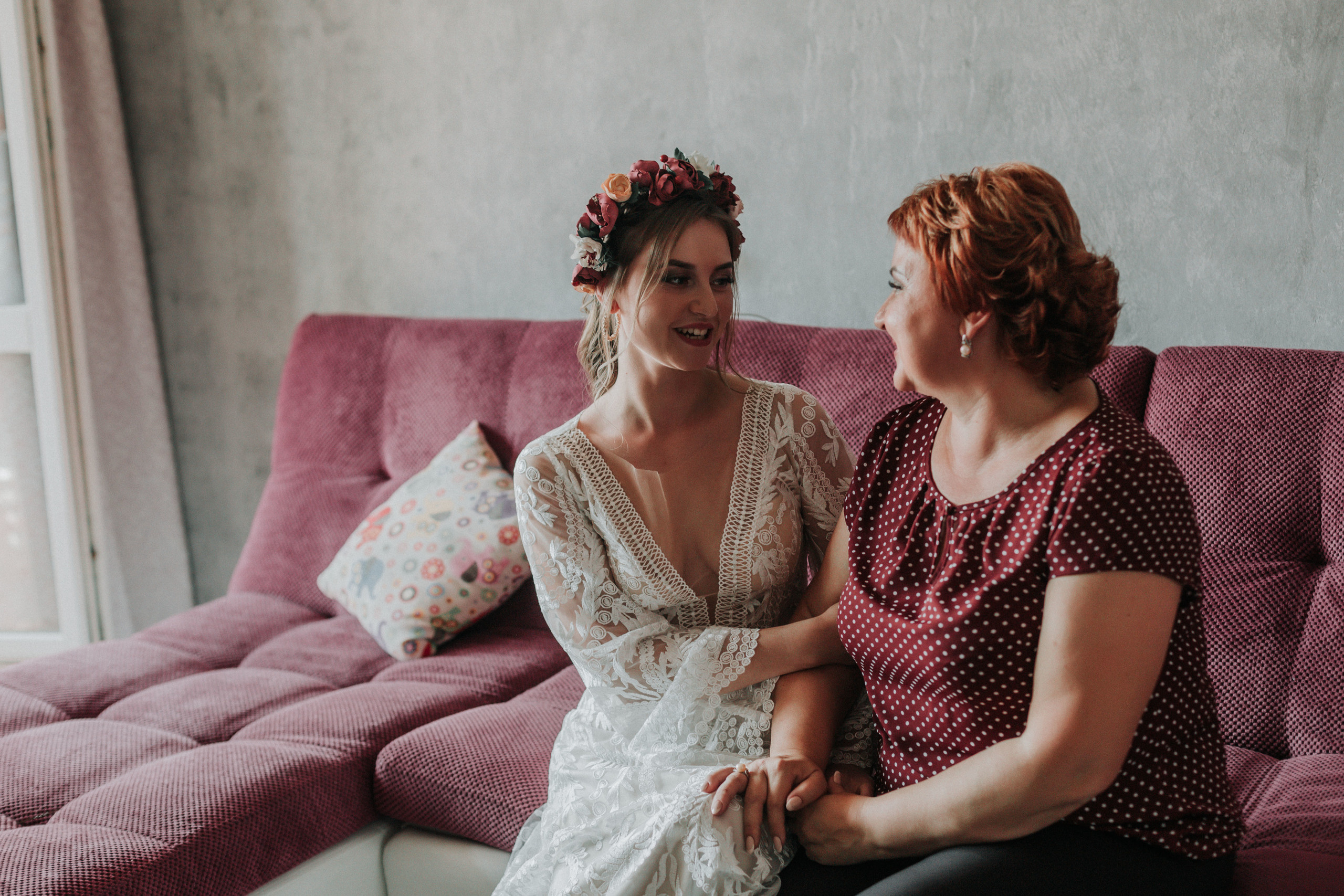 невеста с мамой