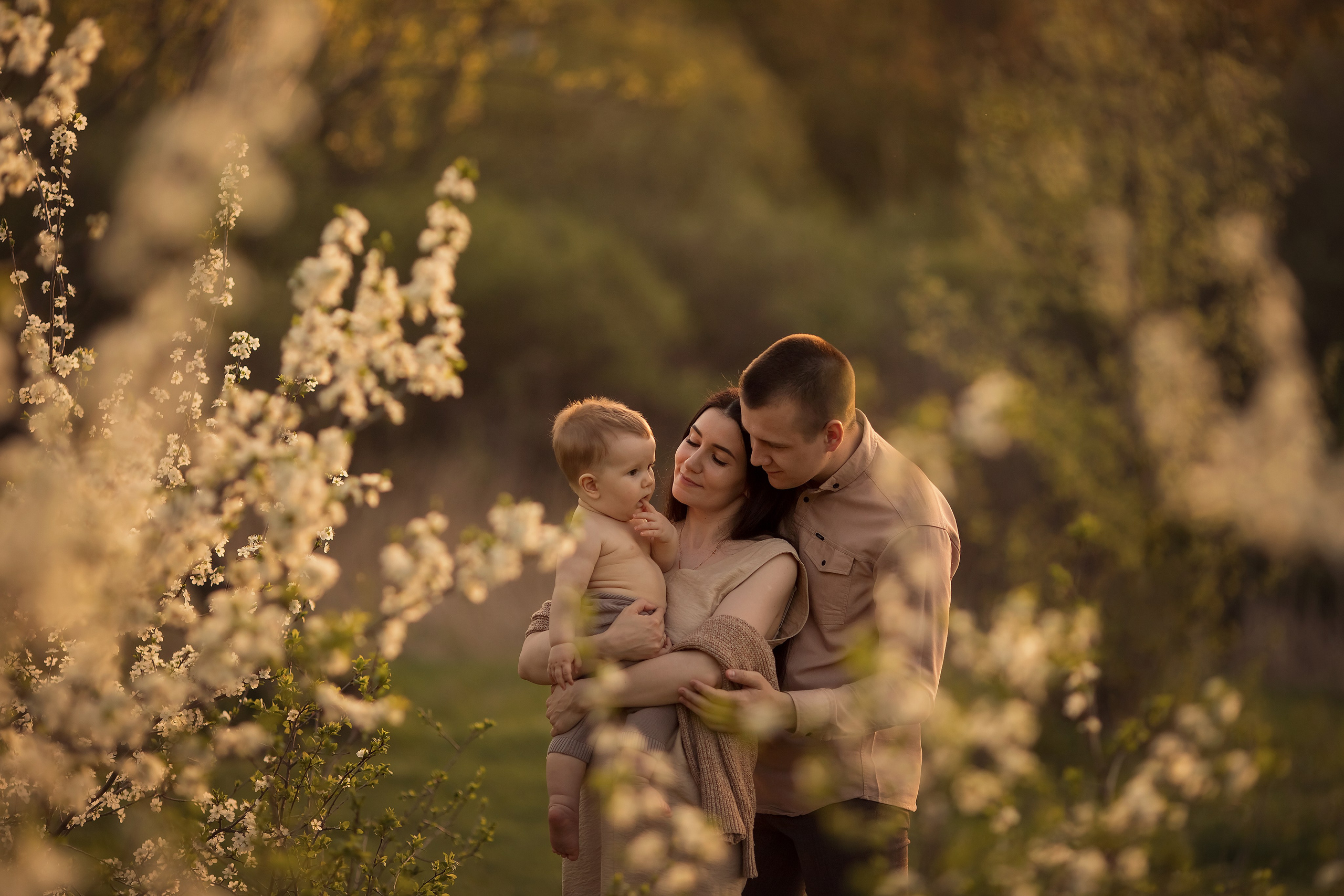 Первая весна. Семейный и детский фотограф в Саратове Полина Коткина