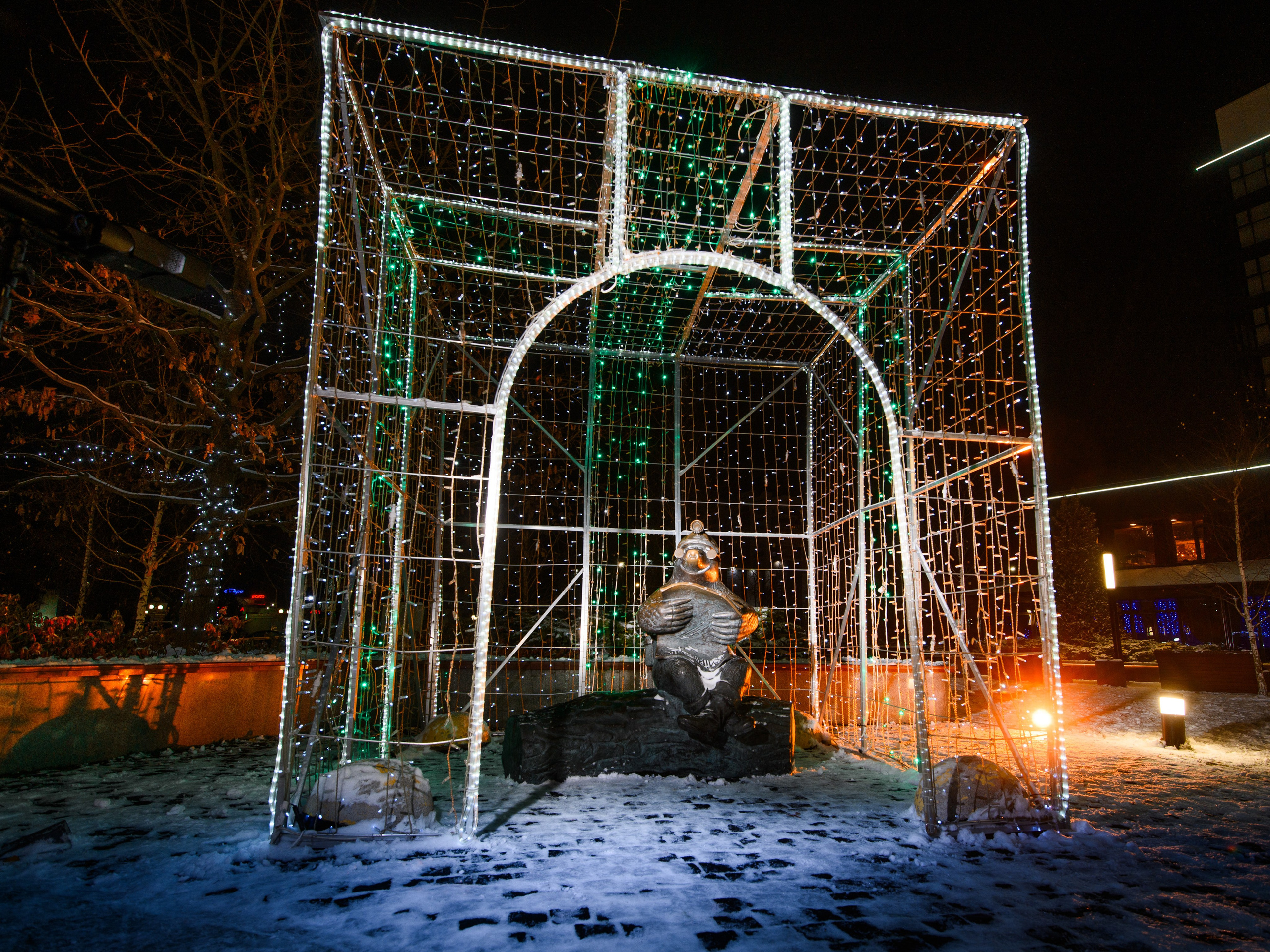 Новогодние украшения 2026. Фотограф Олег Юршевич Солигорск Минск