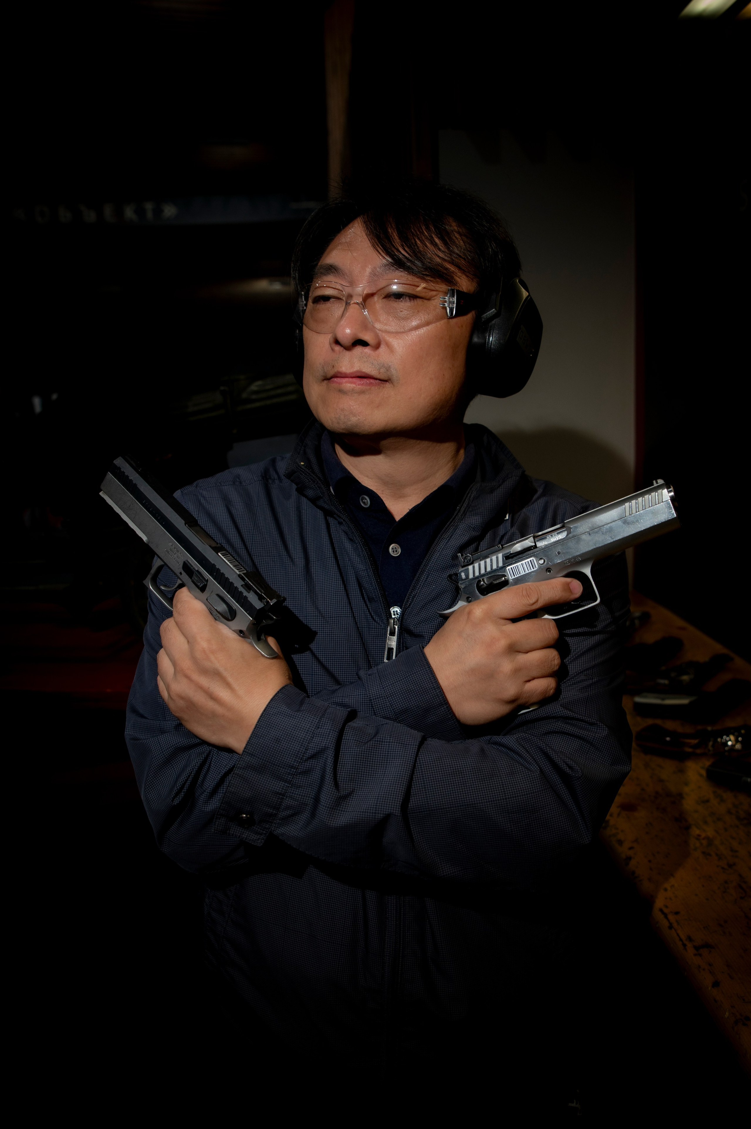 Фоторепортаж из стрелкового клуба «Объект». Фотограф Роман Адлер