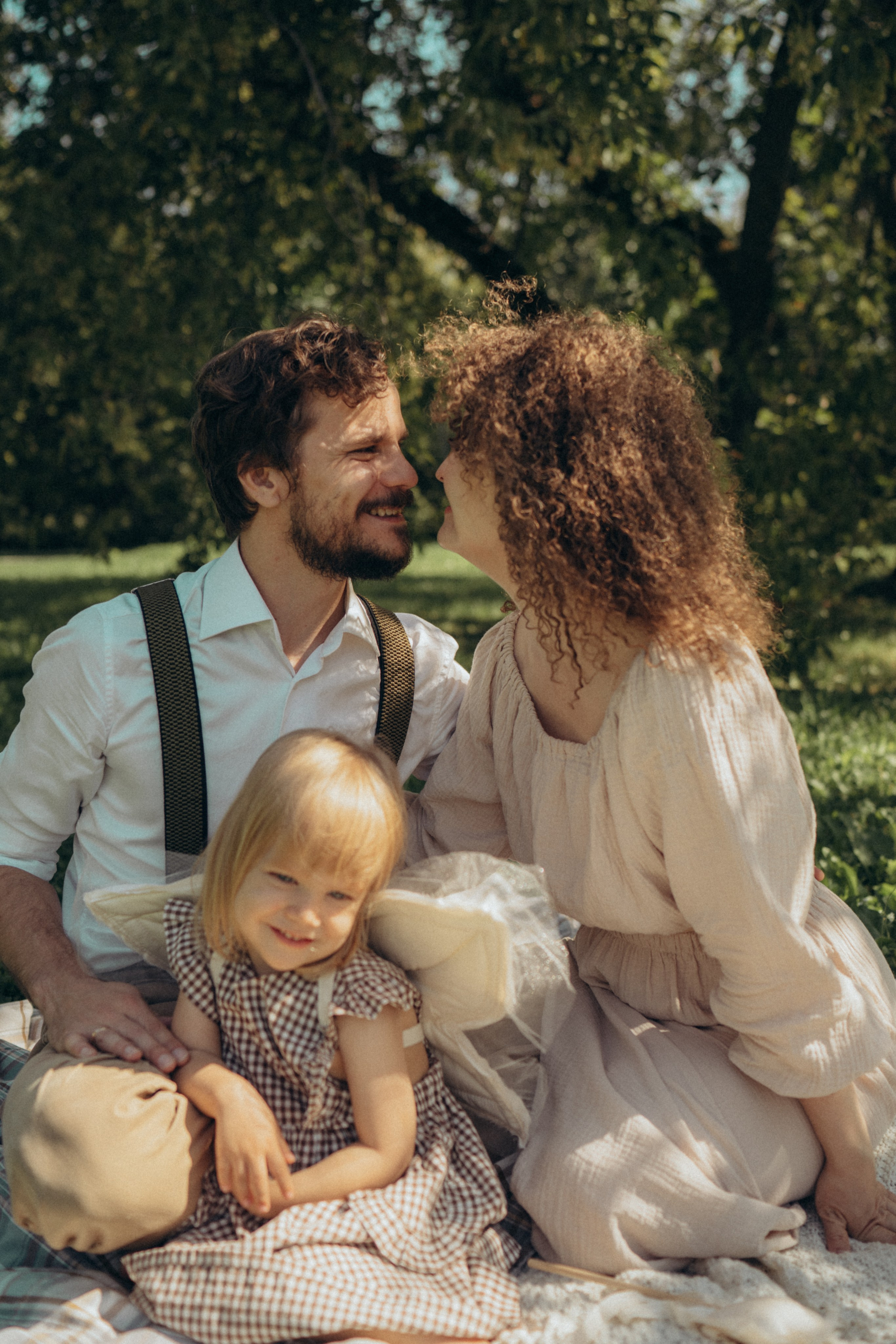Полдень в парке. Семейный фотограф в Москве Елена Гильманова