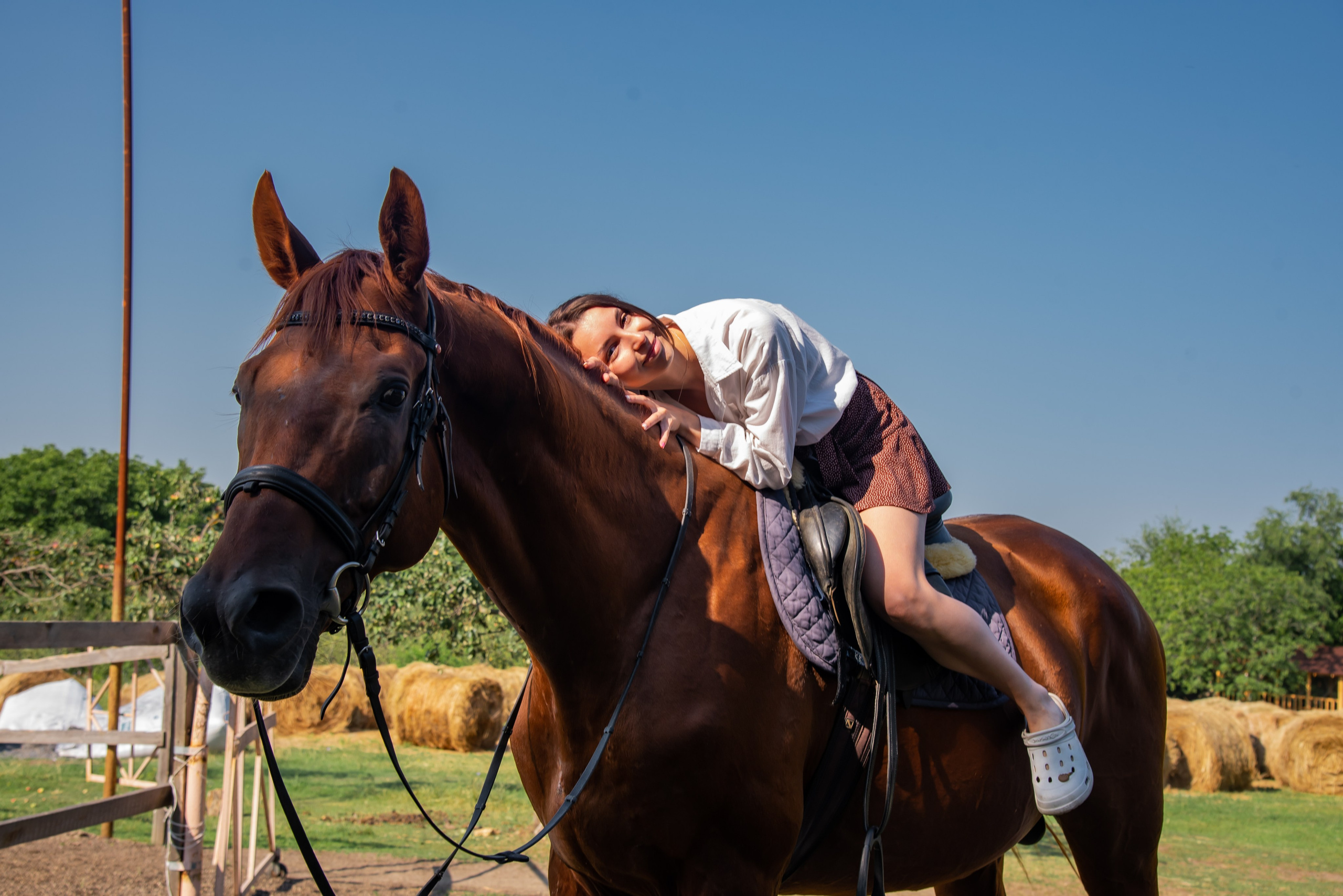Конная прогулка. Фотограф Галина Нестерова