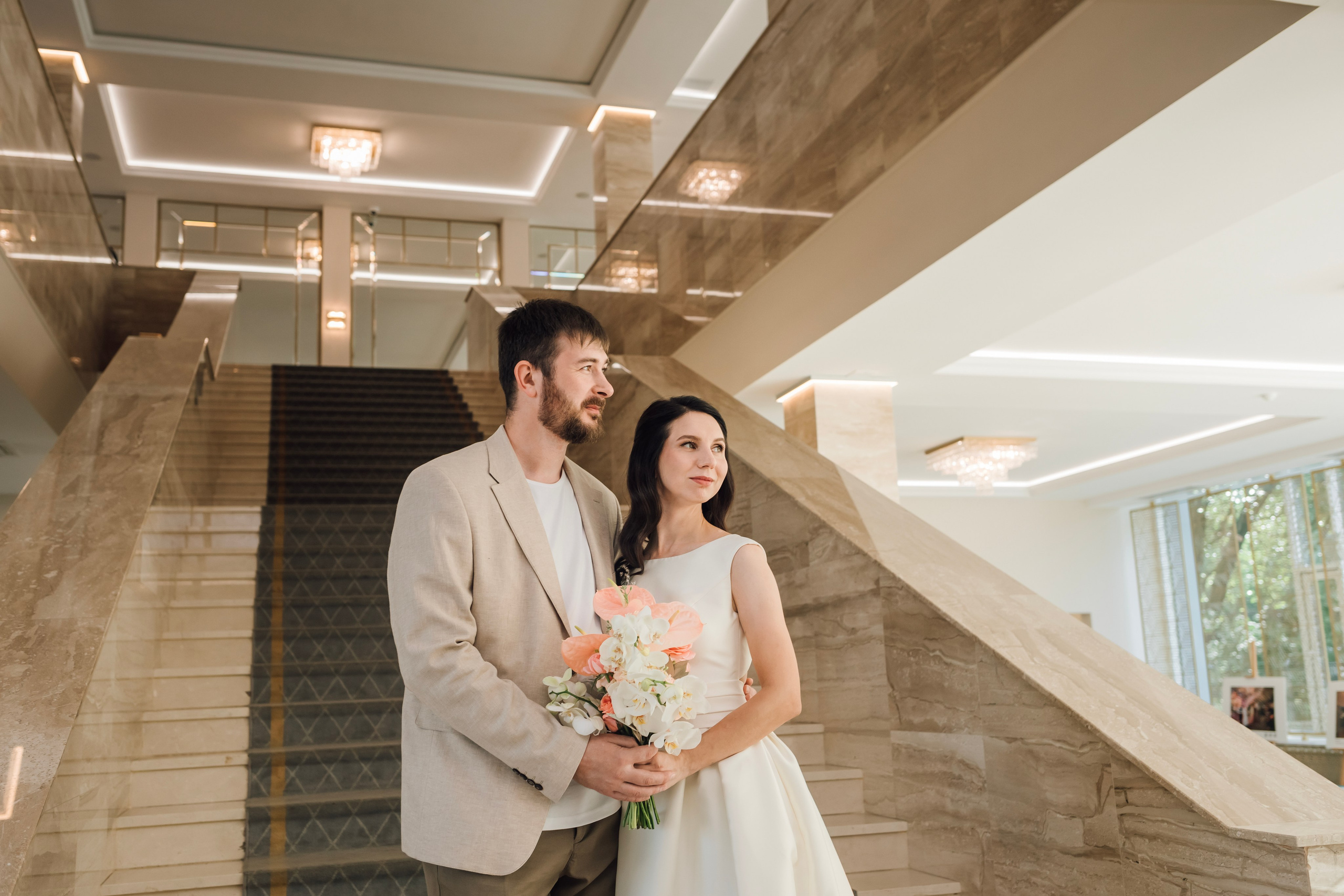 Таня и Миша. Свадьба в лофте. Свадебный и семейный фотограф в Москве Евгения Лисина