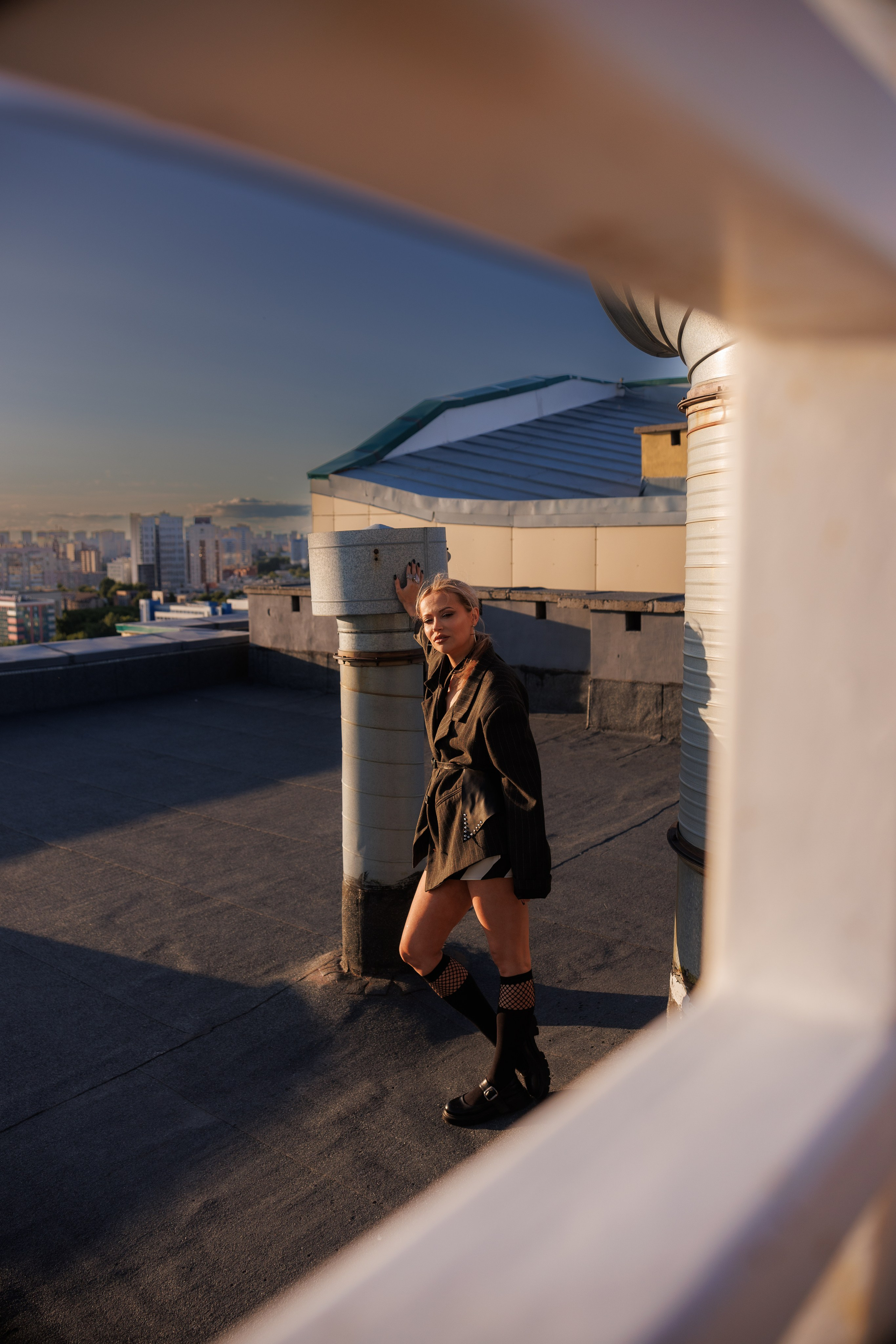 Марина. Крыша. Свадебный и семейный фотограф в Новосибирске Ирина Дорошкова