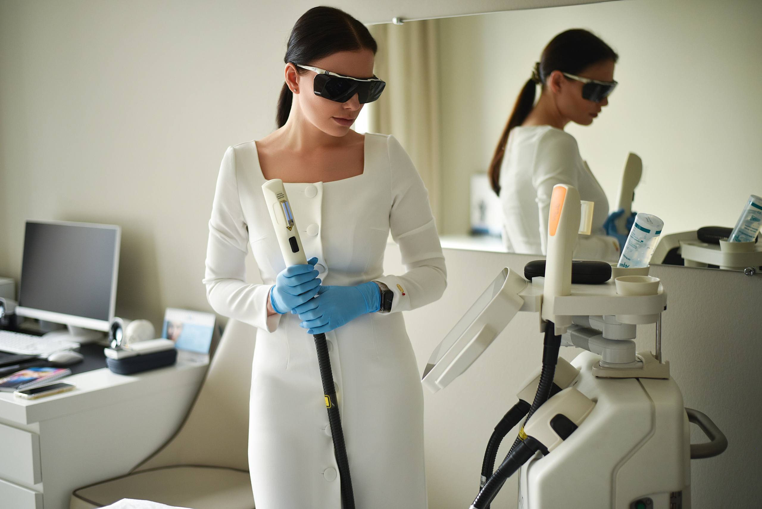 Кейс «Портрет косметолога». Фотограф Таина Комбарова