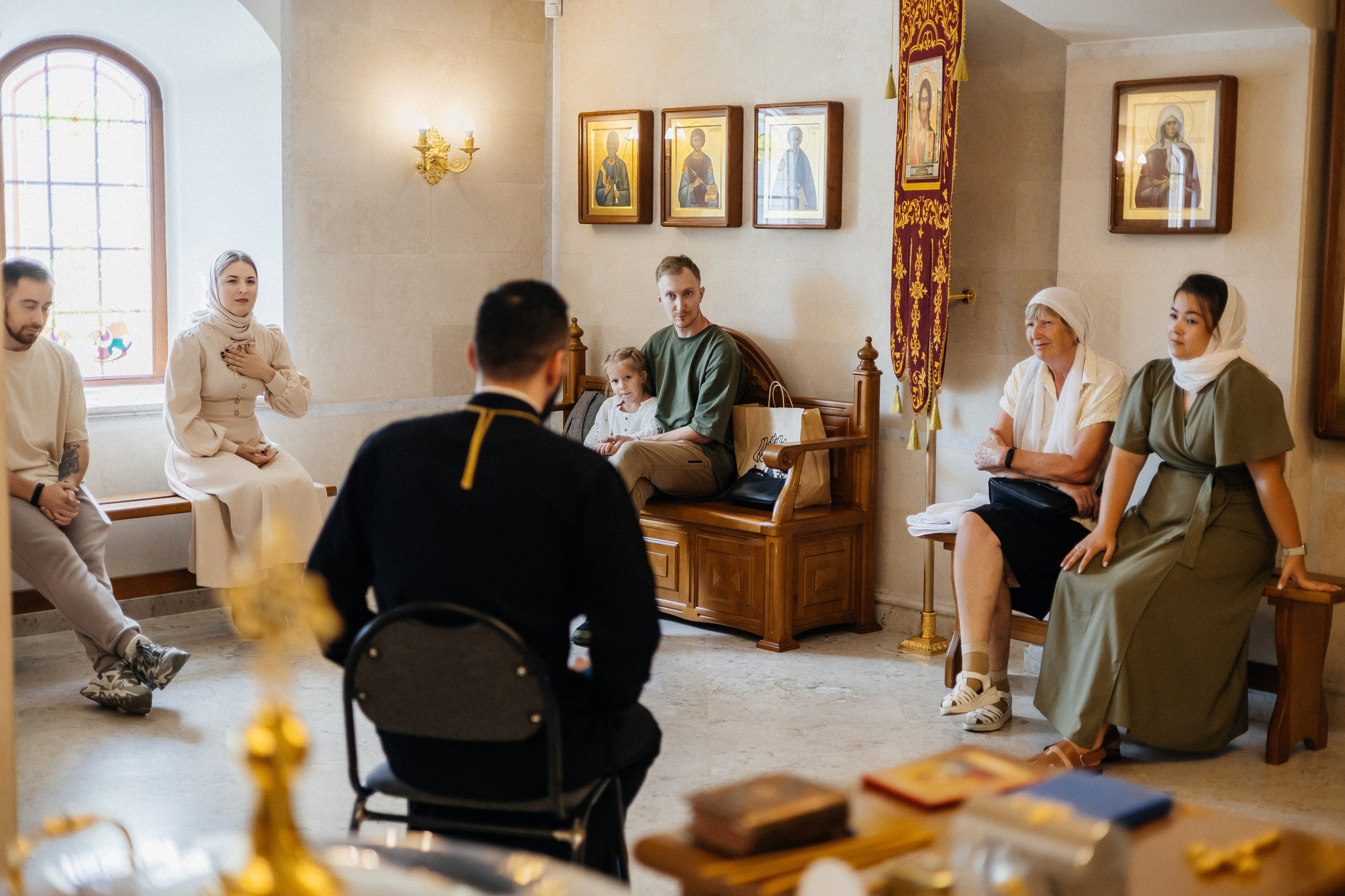 Крещение Алисы. Фотограф Кемерово | Сергей