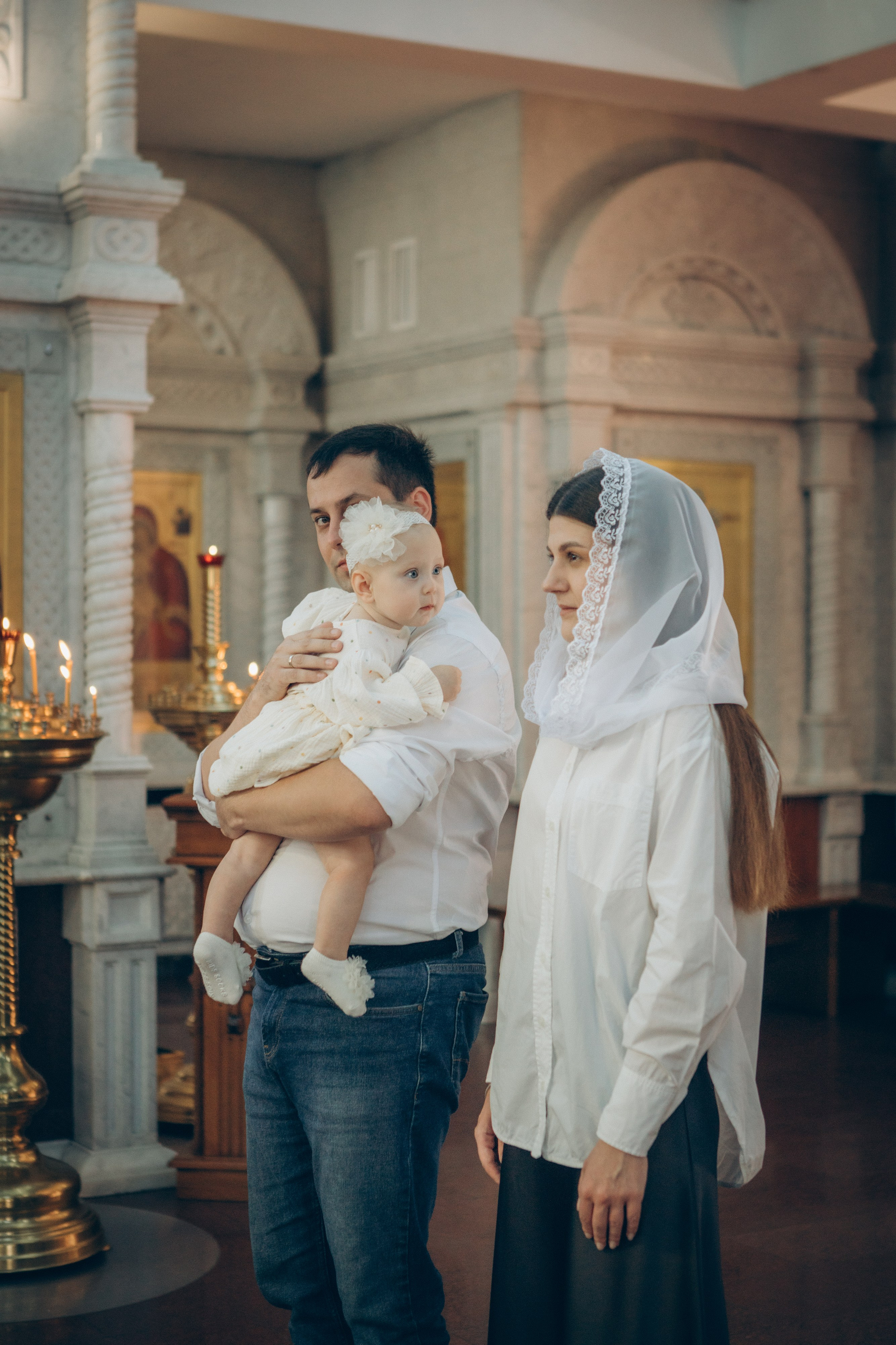 Крещение Софьи. Семейный фотограф и фотограф на роды в Ростове-на-Дону Мухина Виктория