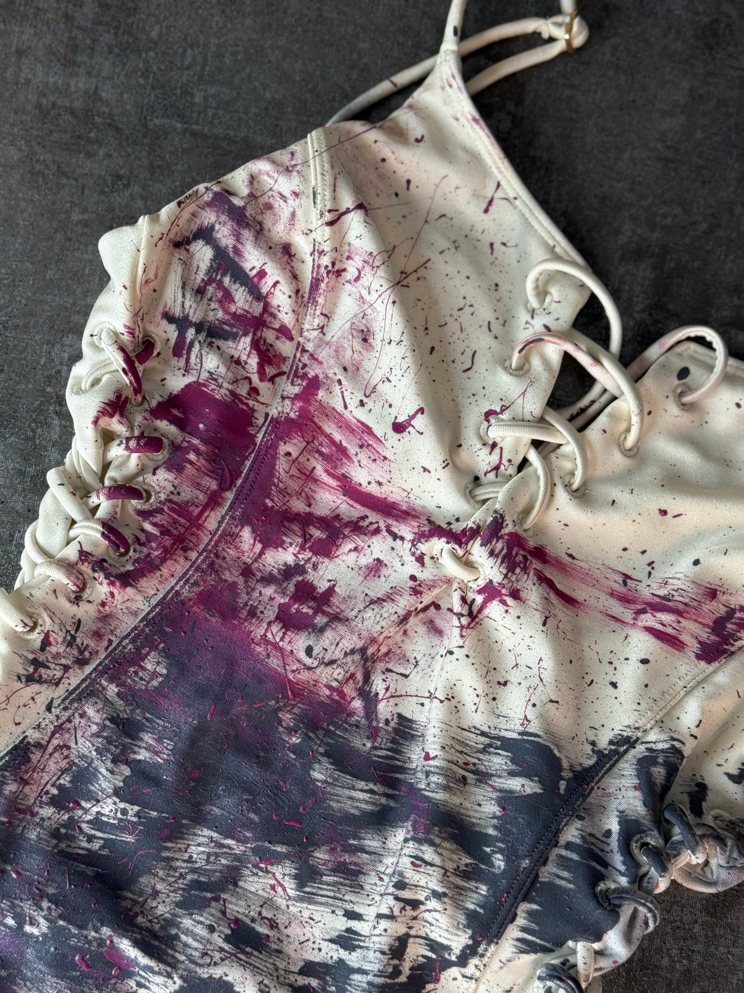 Роспись одежды. Художник интерьерных картин на заказ в Москве Nadi_Korchagina