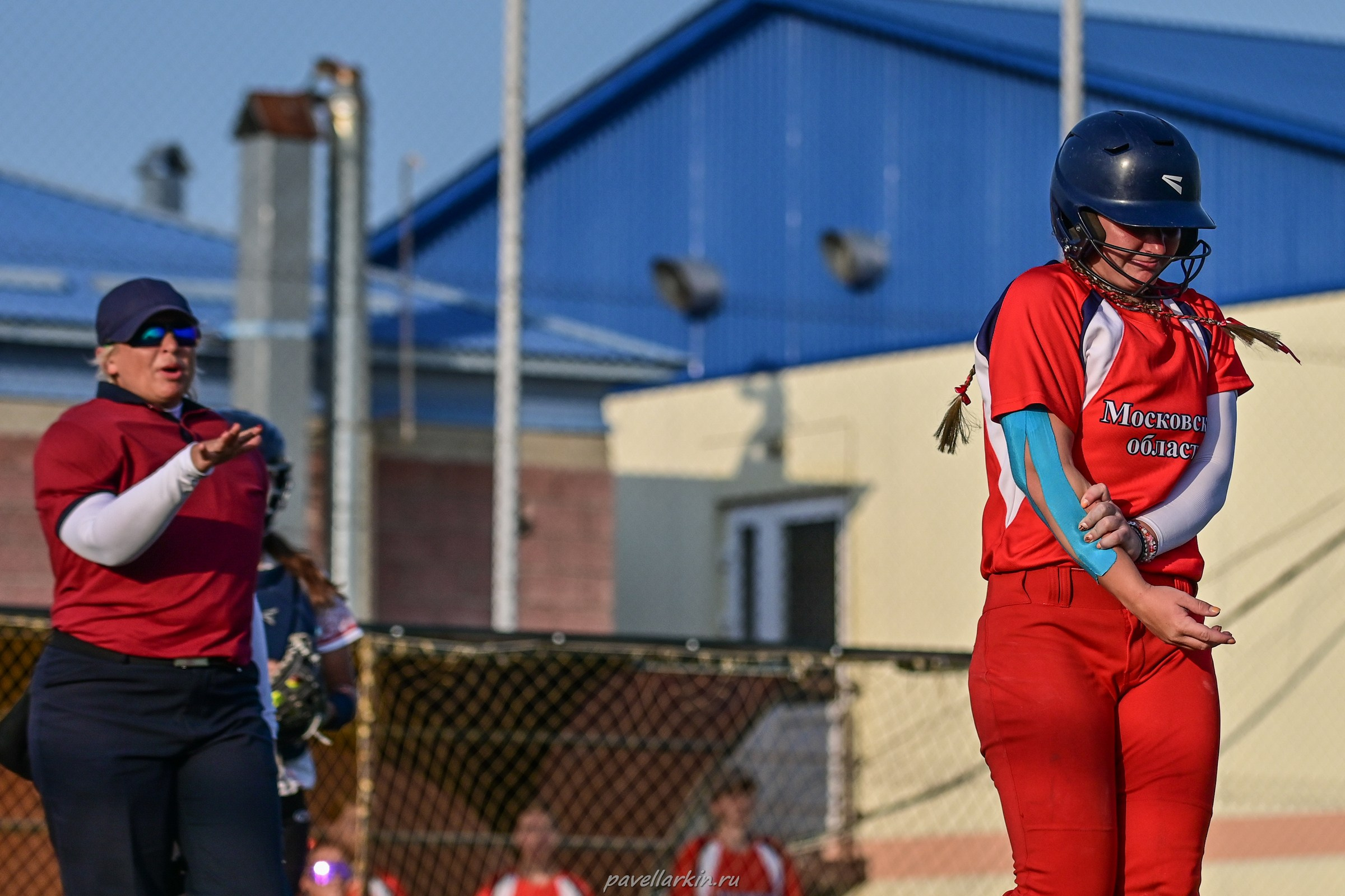 Софтбол: Финал юношеской спартакиады 2025 года. Спортивный фотограф, фотожурналист Павел Ларькин