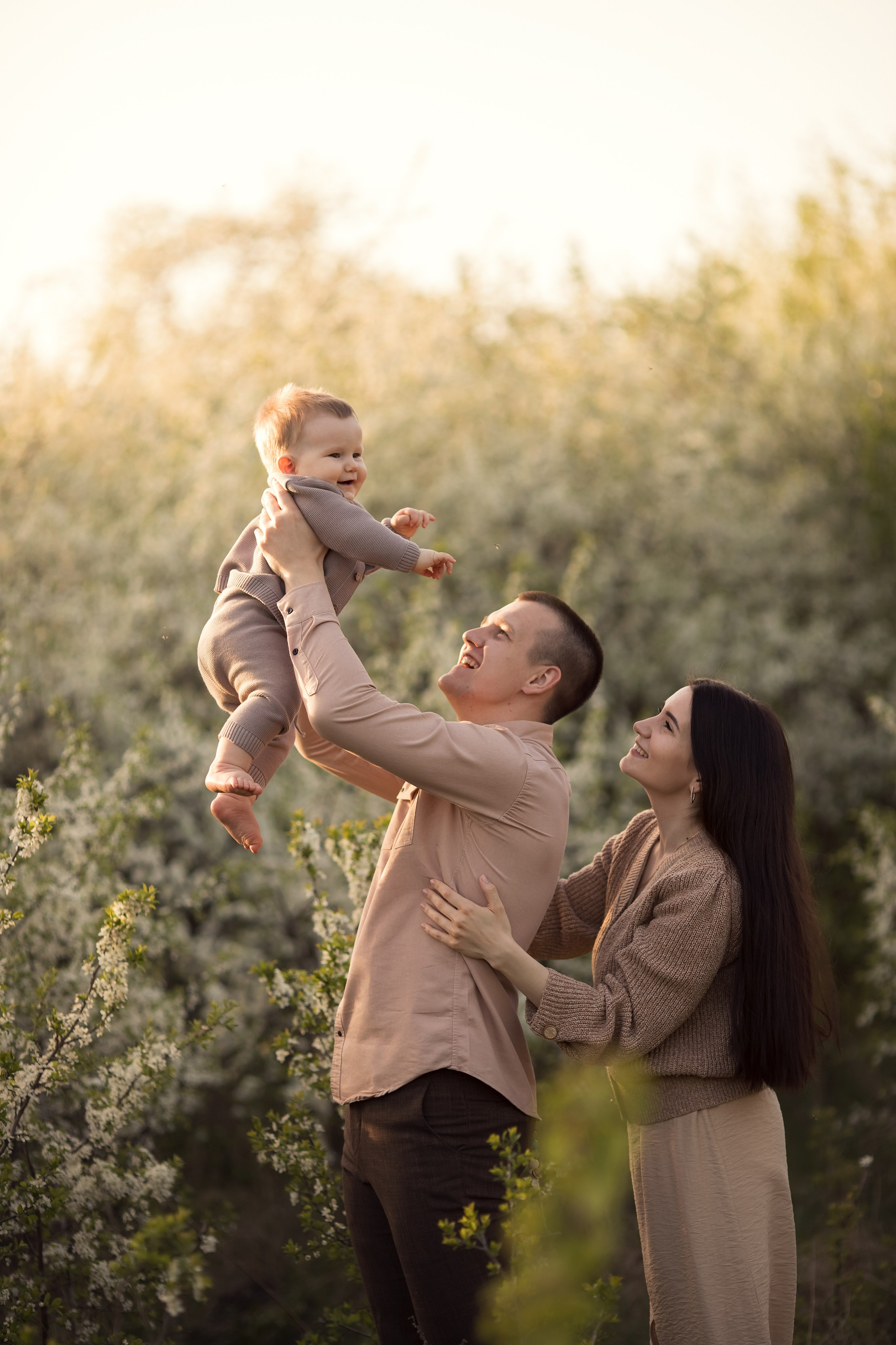 Первая весна. Семейный и детский фотограф в Саратове Полина Коткина