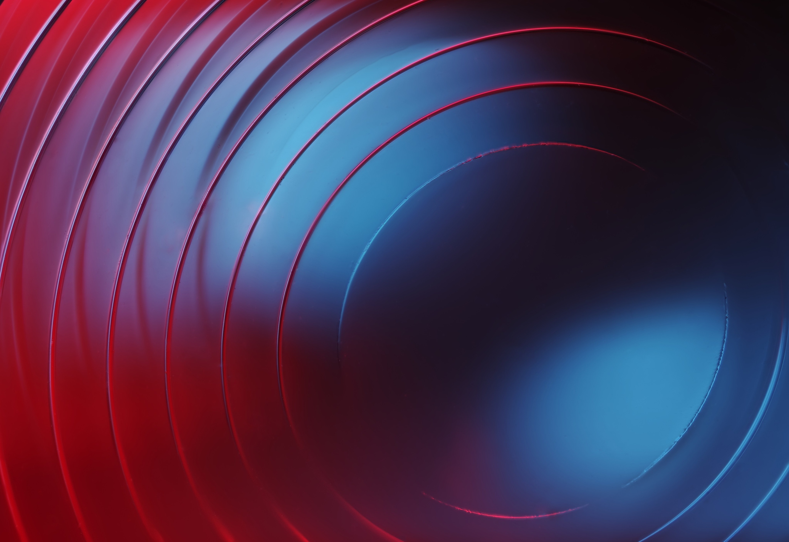 Макро линзы Френеля с цветным светом