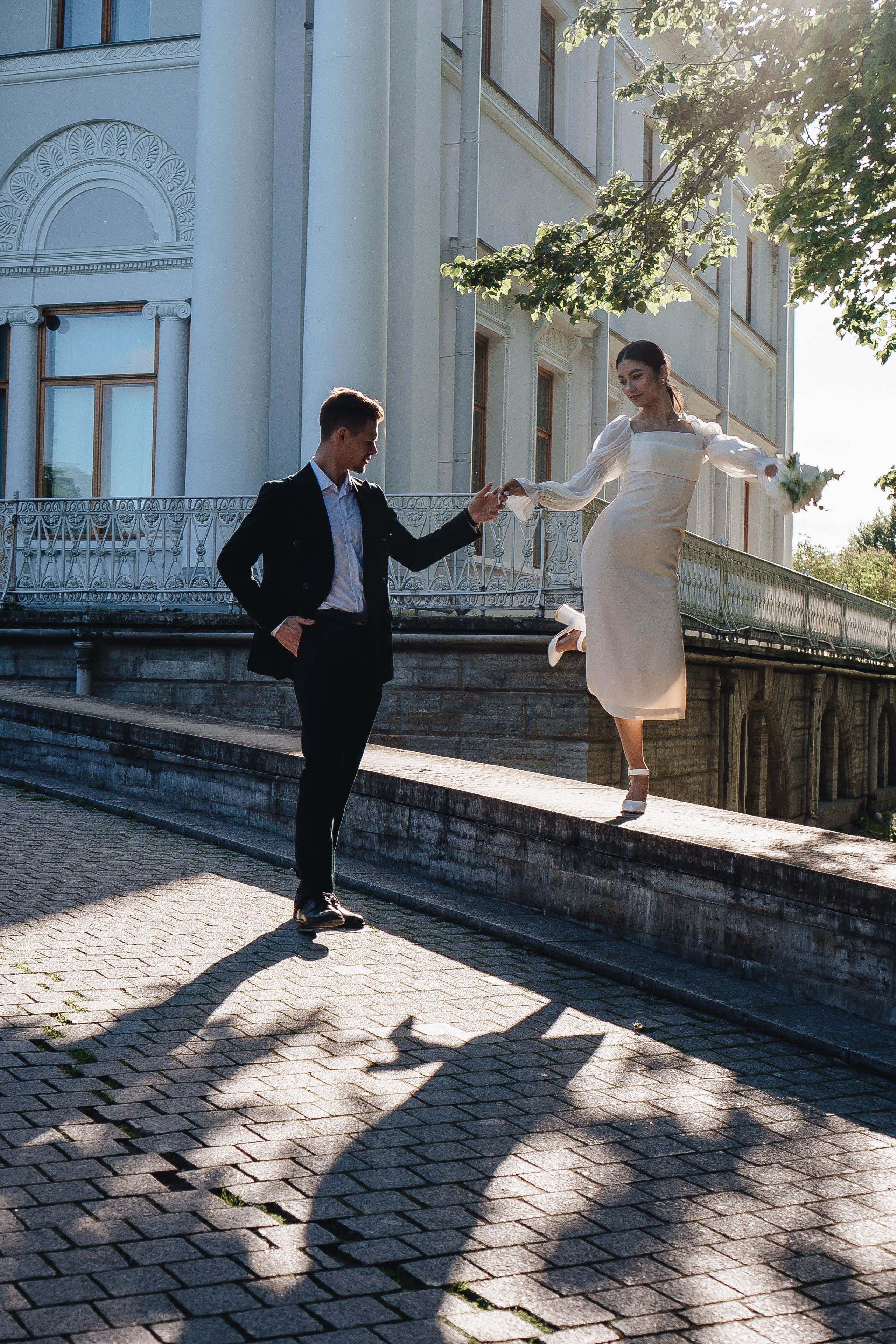 СВАДЕБНАЯ СЬЕМКА НА РАССВЕТЕ НА ЕЛАГИНОМ ОСТОРОВЕ. Профессиональный фотограф, Санкт-Петербург — Виктория Богомолова