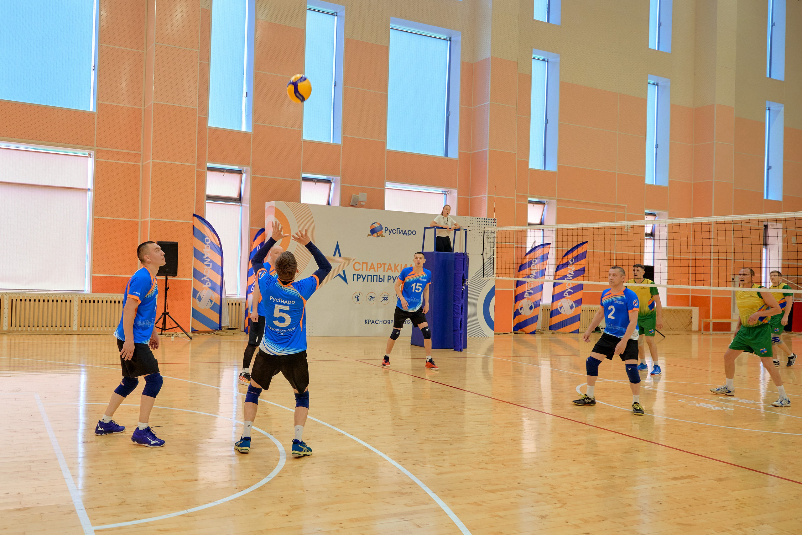 Спартакиада Группы РУСГИДРО | Волейбол. Александр Сазонов Красноярск