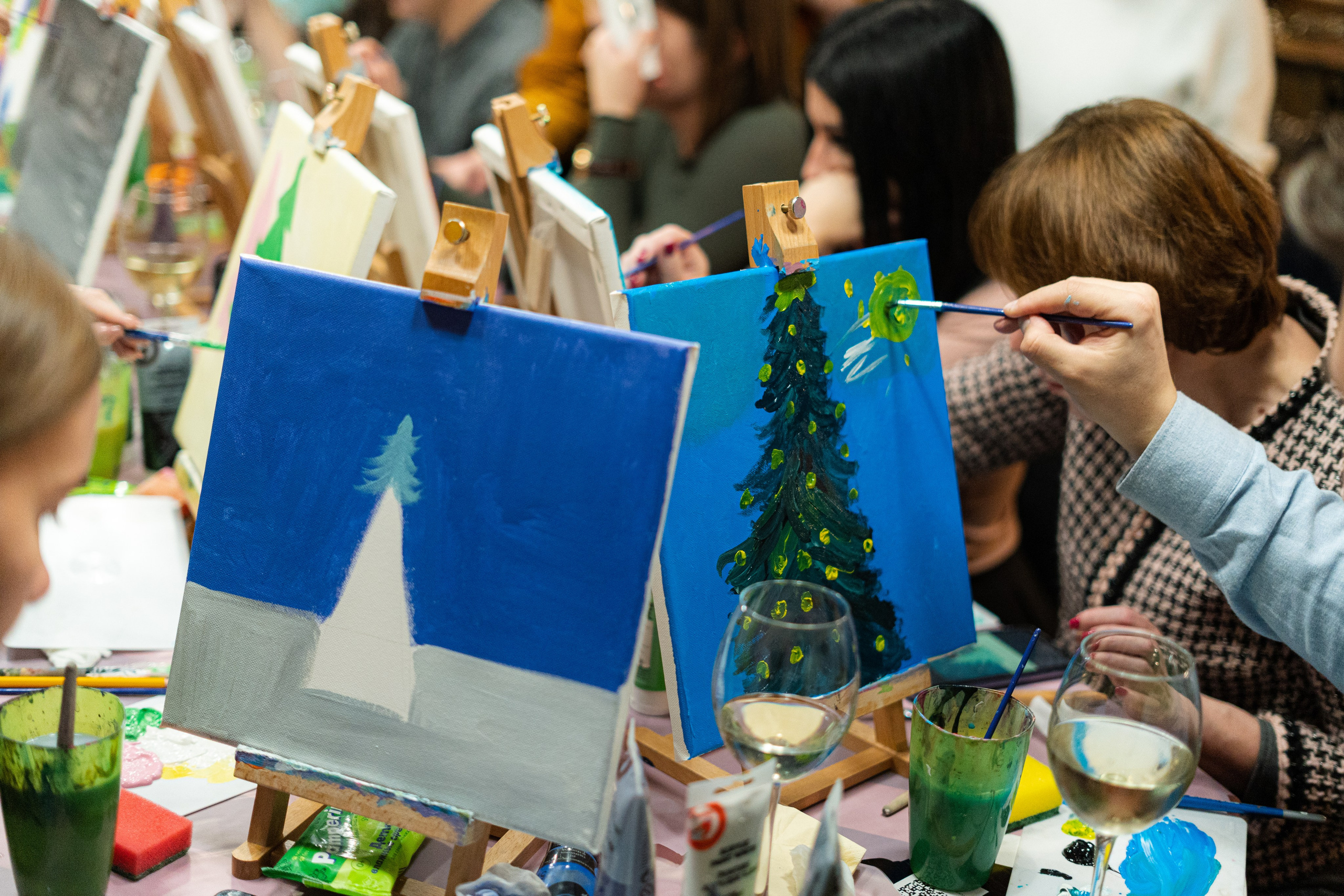 Корпоратив Teach Me Art 2. Портретный фотограф в Москве и Санкт-Петербурге Арина Чех