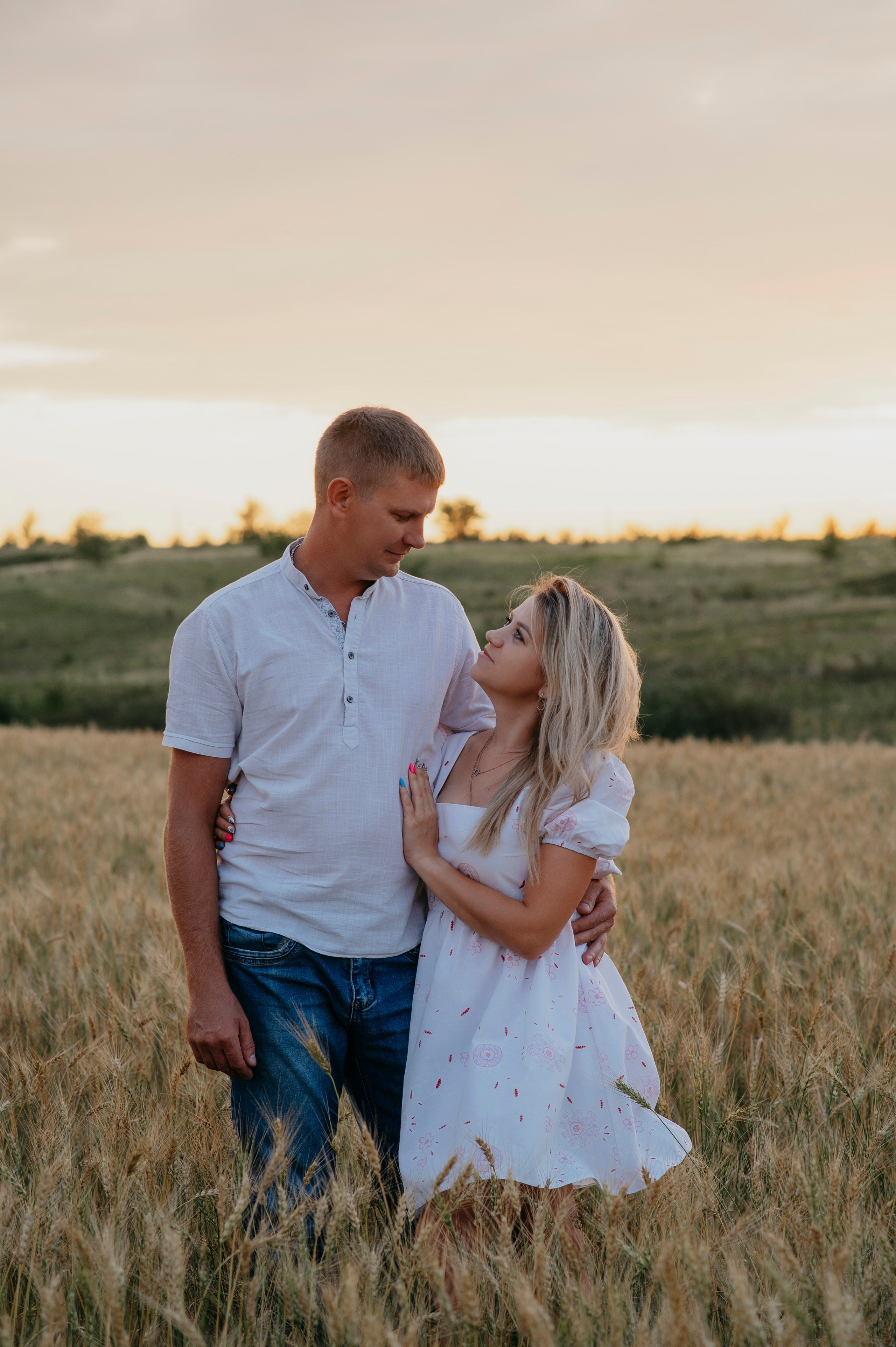 Пшеничный закат. Фотограф Дарья Семина