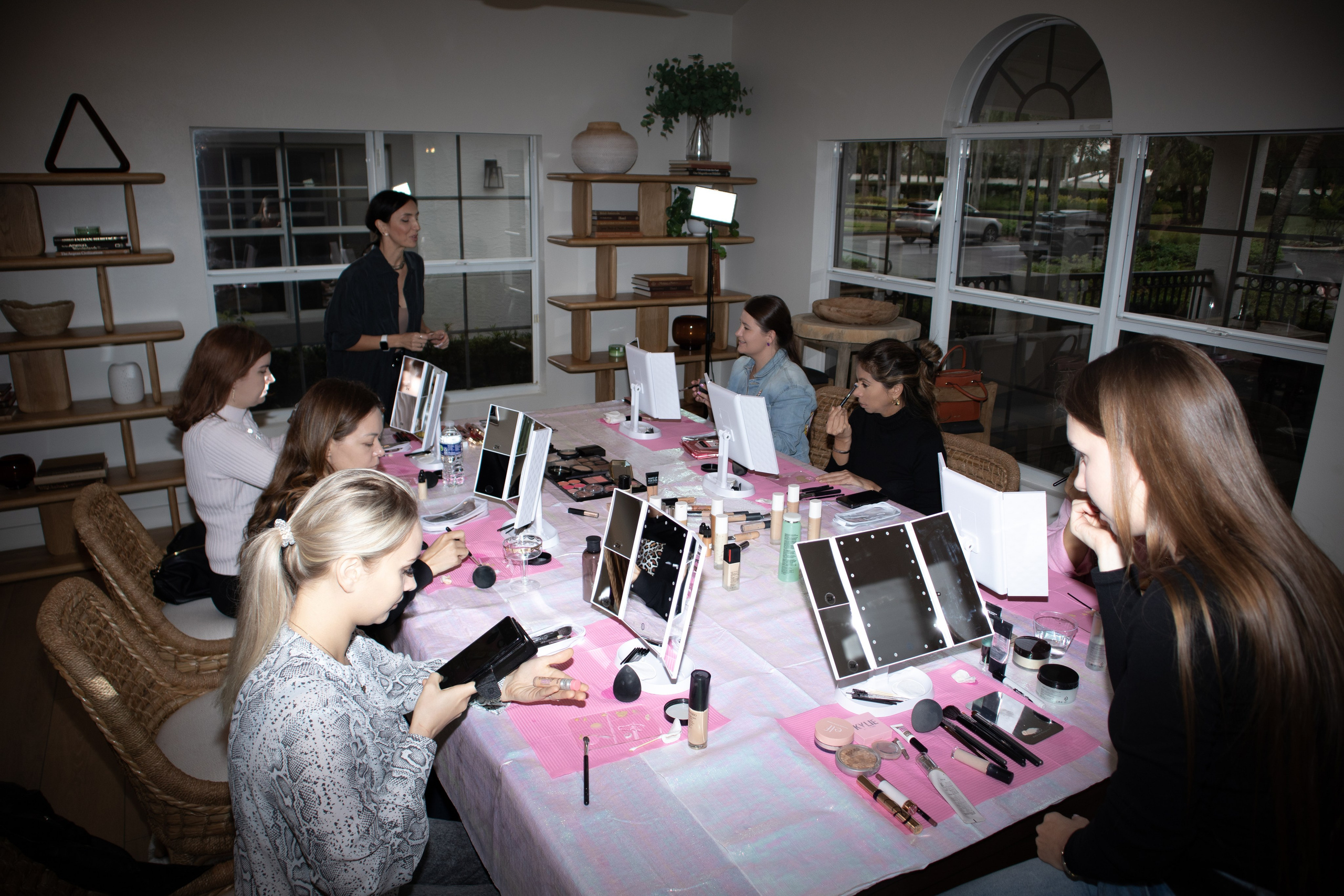 Makeup party in Delray Beach. Delray Beach Photographer