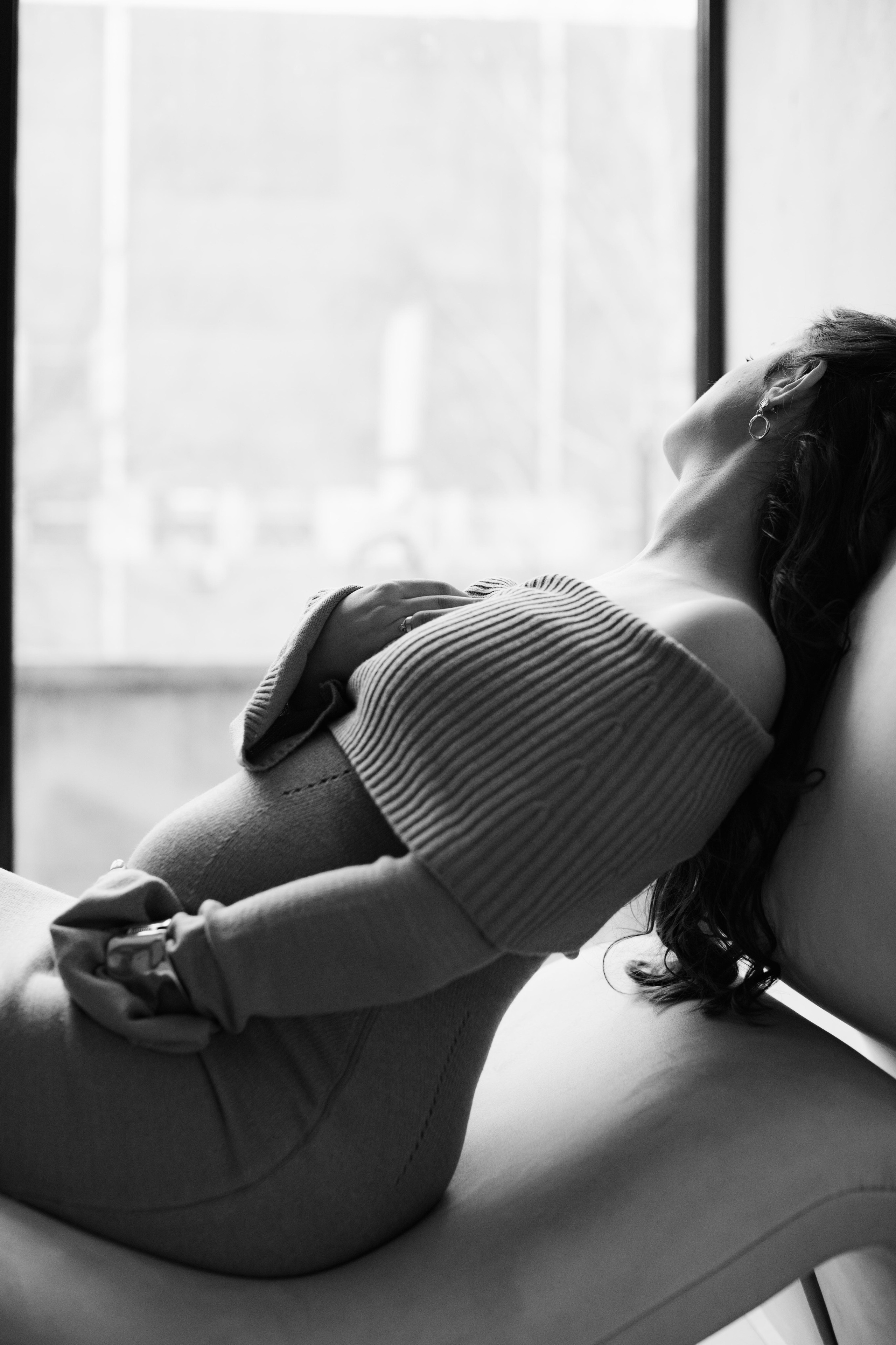 Анастасия. Уютная фотосессия беременности. Фотограф в Москве Ольга Сатони