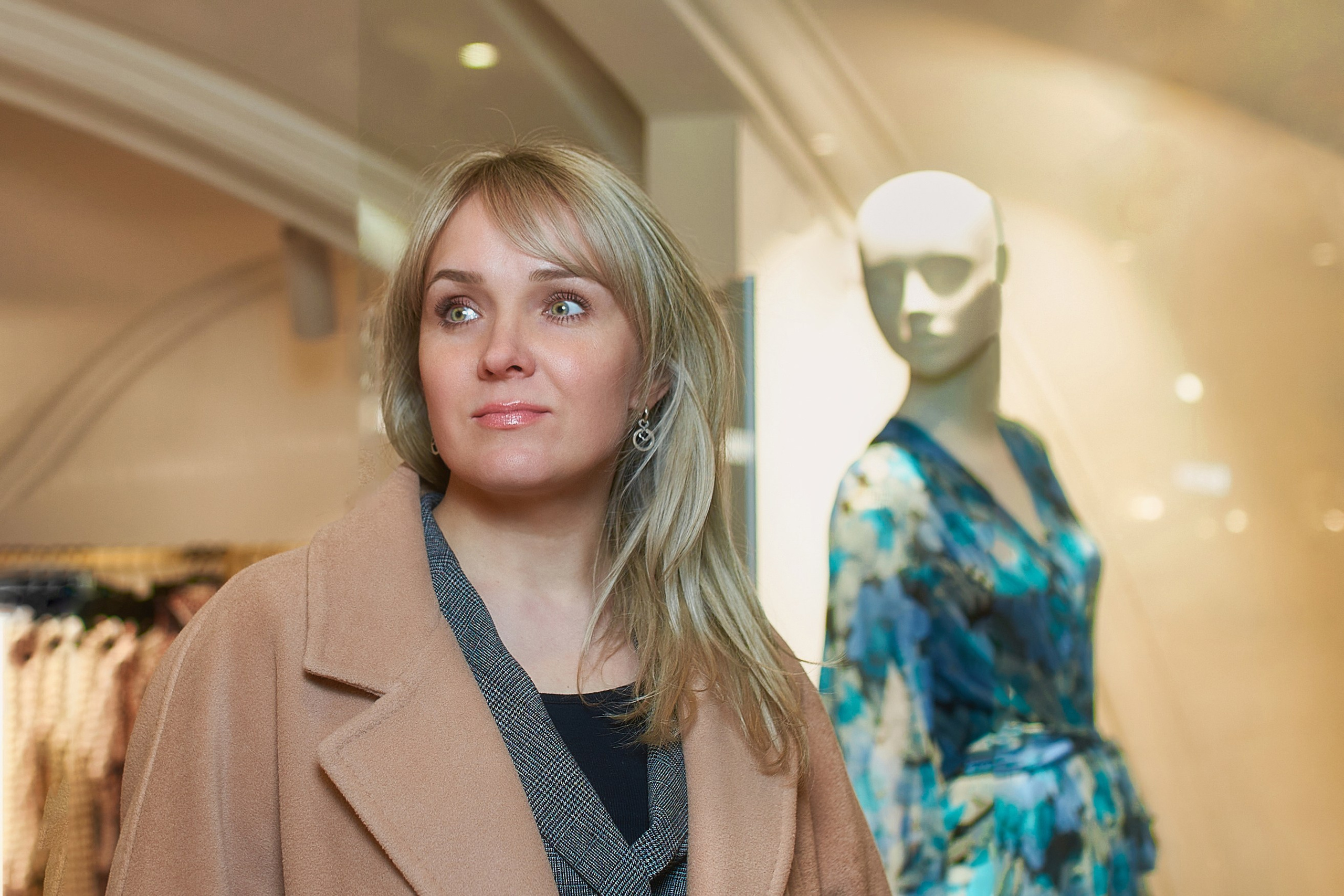 Портретная фотография в ГУМе, Москва