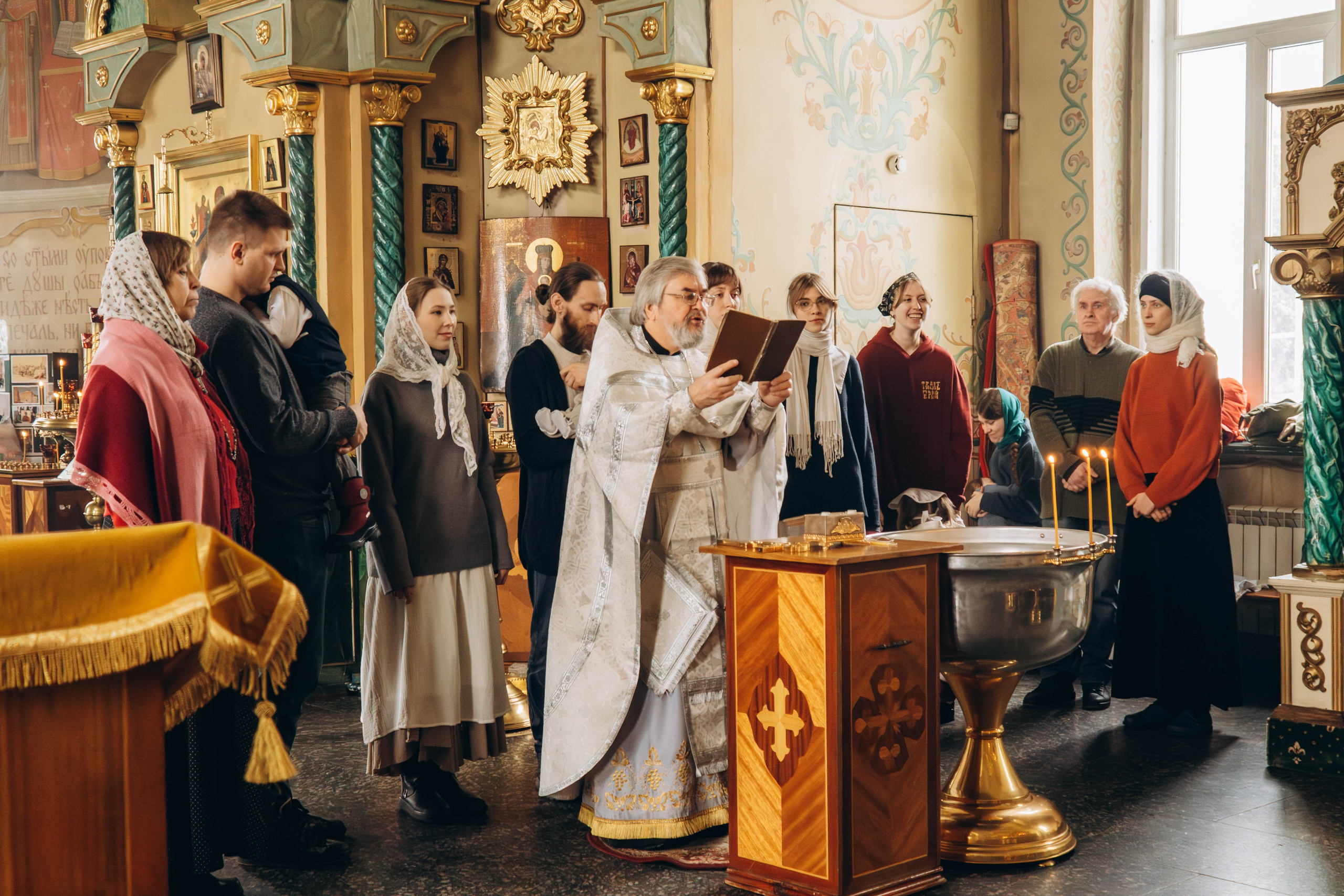 Крещение Анны. Коледино. Фотограф Москва Валерия Веденина