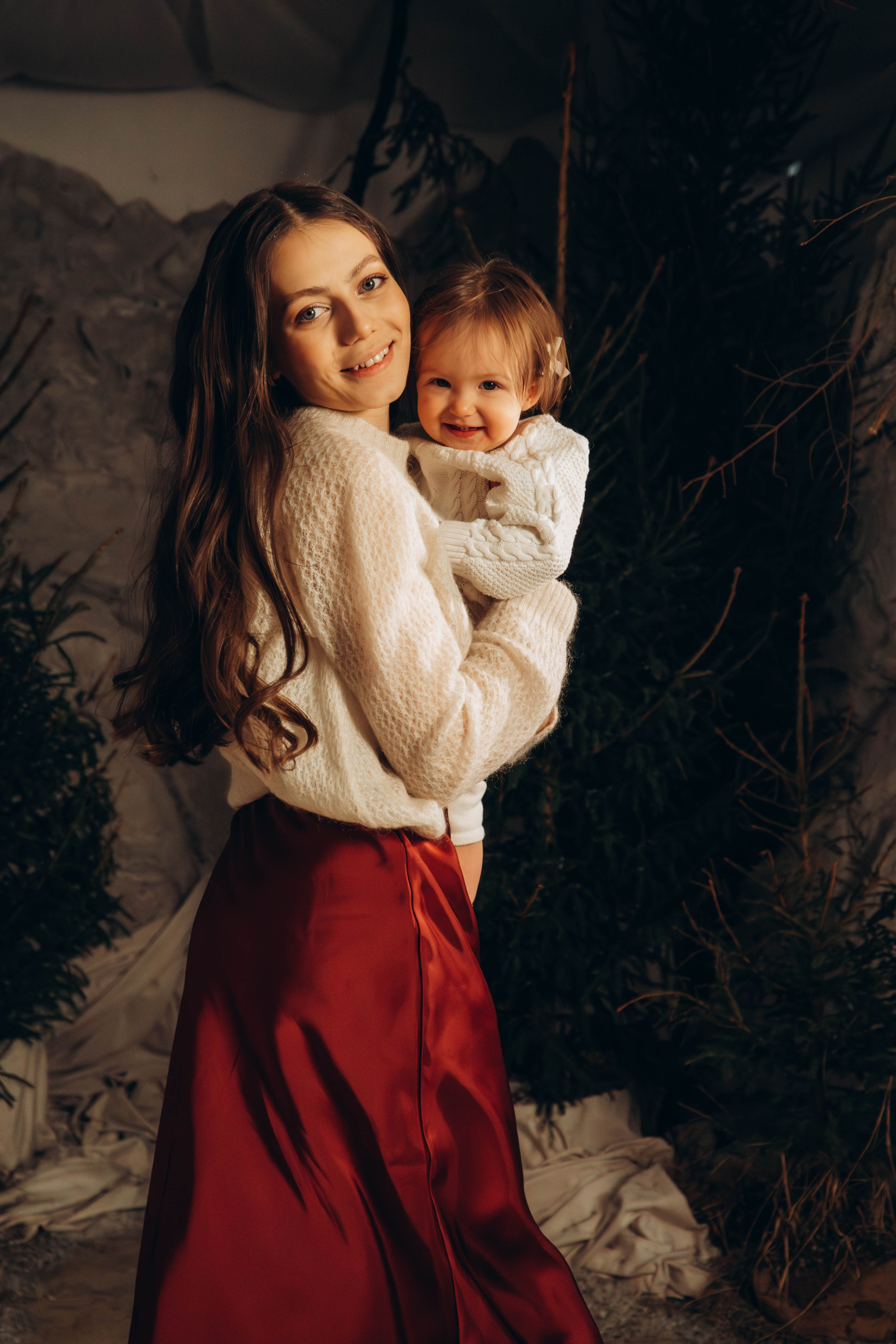 Анастасия и Мира. Студия «Мох». Фотограф Москва Валерия Веденина