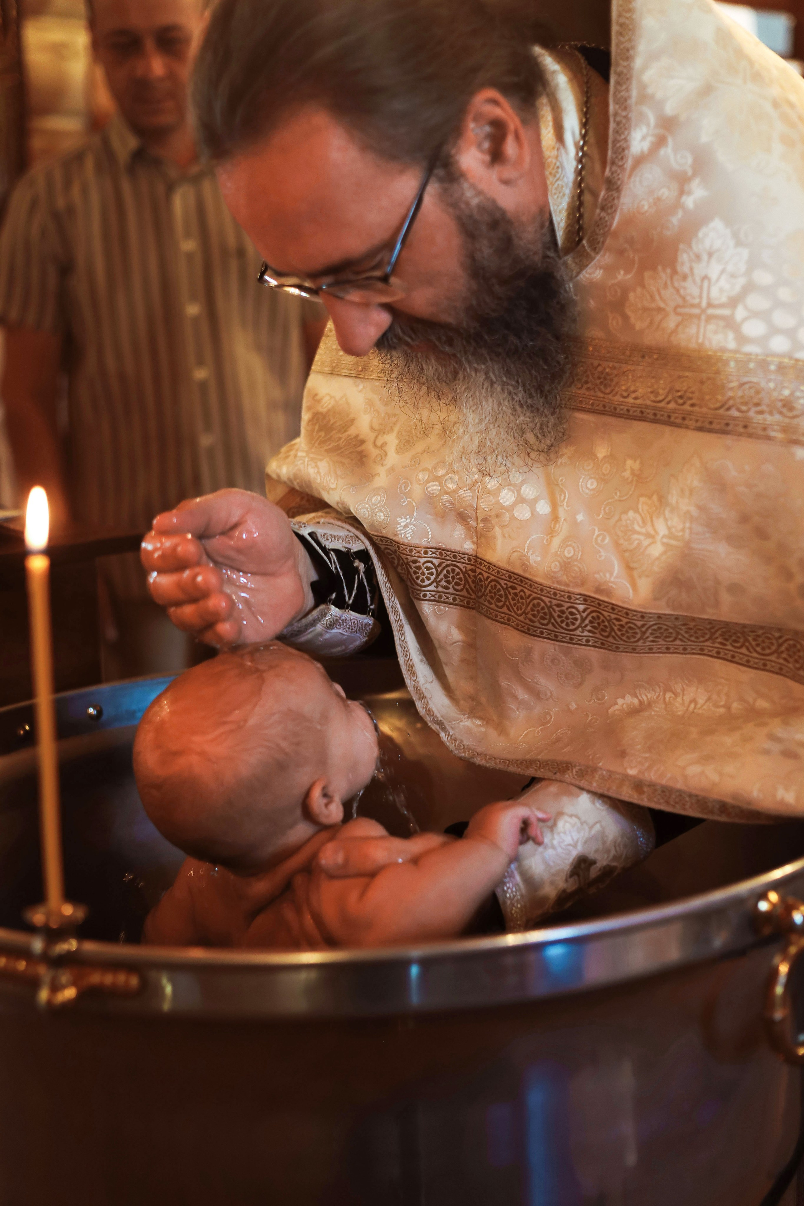 Таинство крещения. Фотограф новорожденных Саратов