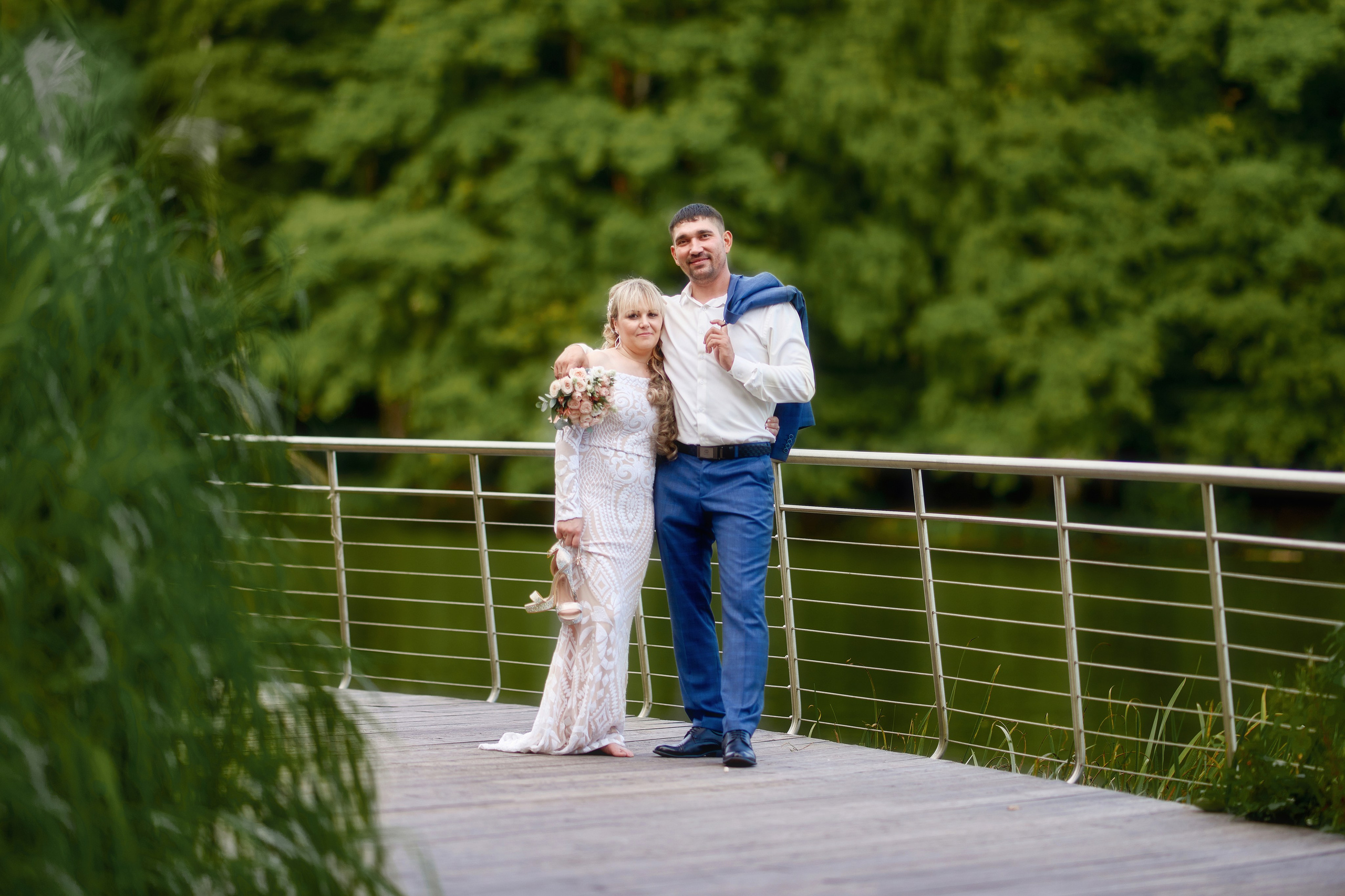 Свадьба летом в Балашихе. Фотограф Владимир Артамонов