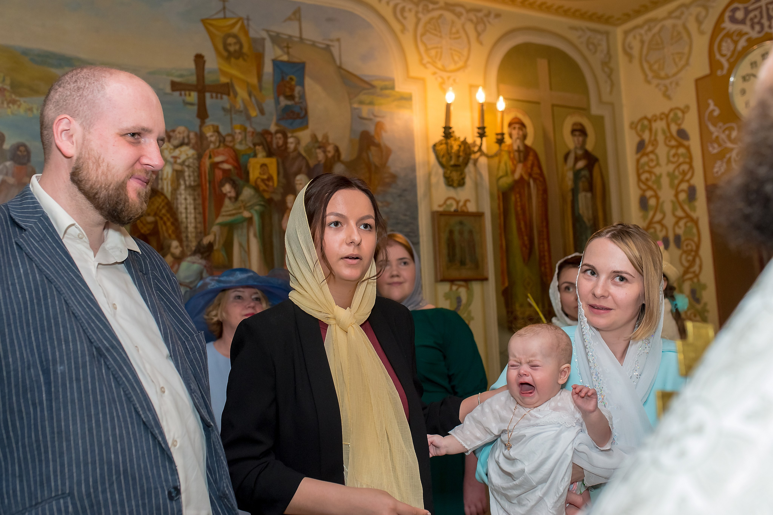 Крещение в Тропарёво. Фотограф Владимир Артамонов