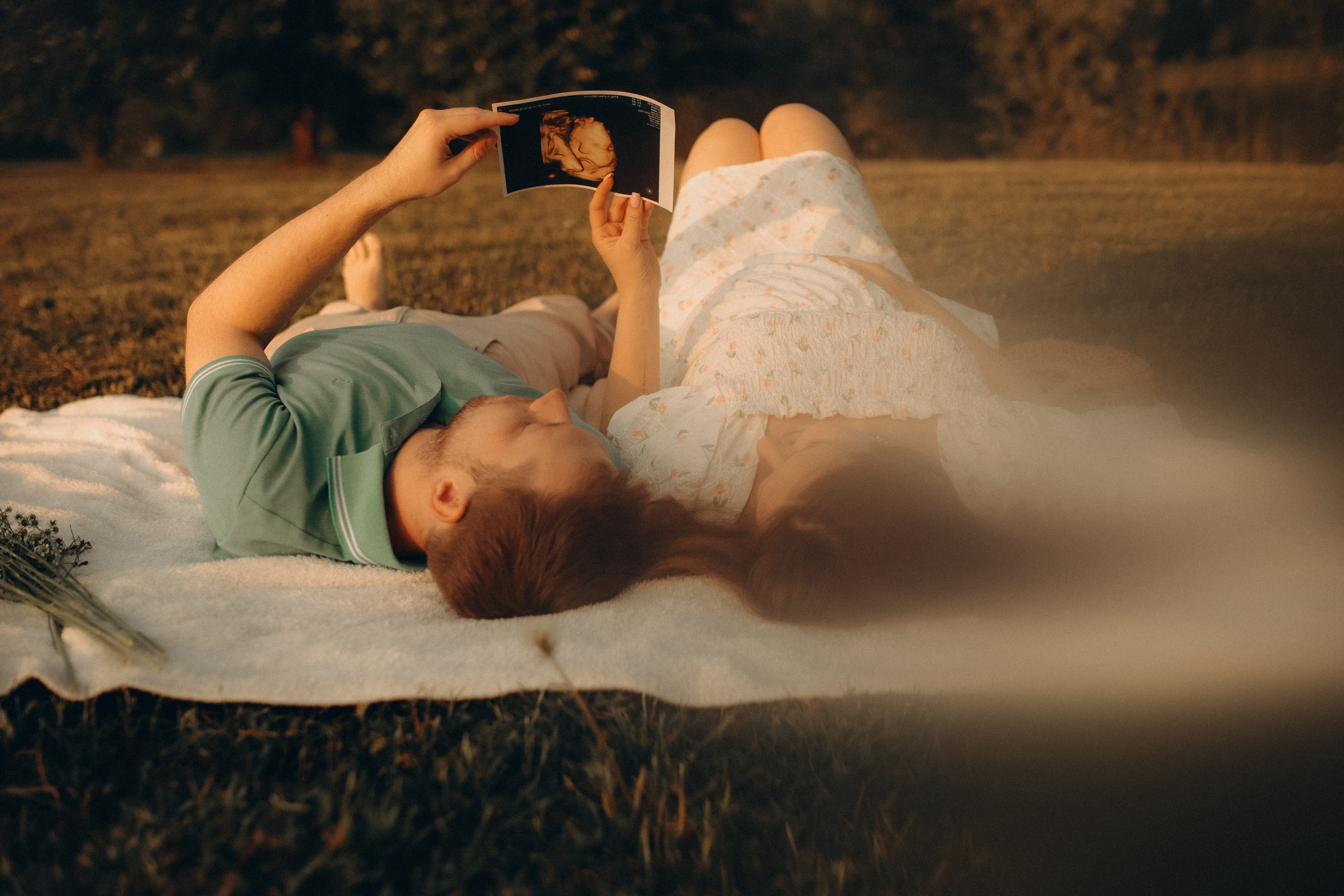 Беременная съемка в парке. Семейный фотограф в Москве и Люберцах Юлия Гуськова