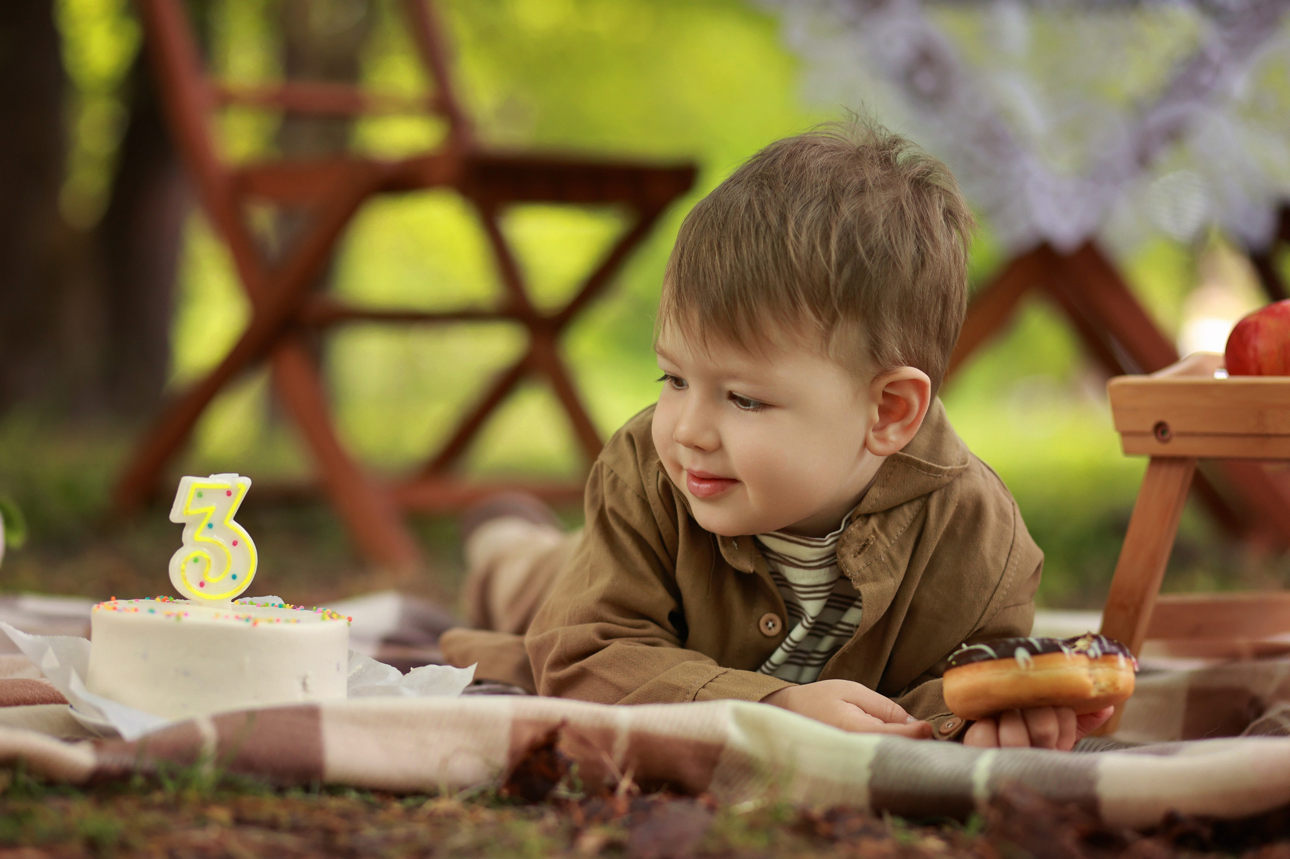 Чаепитие в парке. Детский семейный фотограф Краснодар