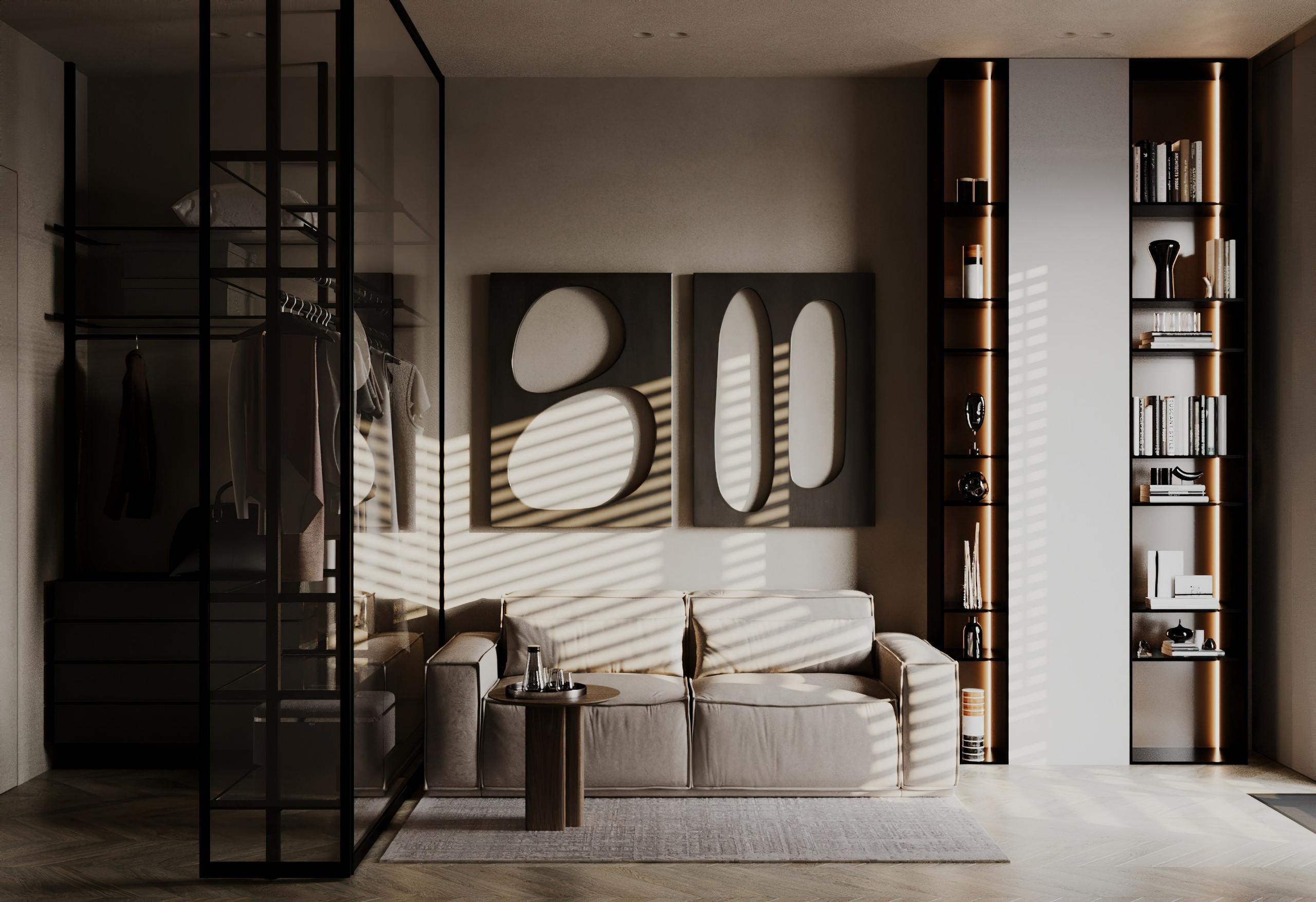 Кабинет ЖК Титул. Визуализатор Векшина Елена