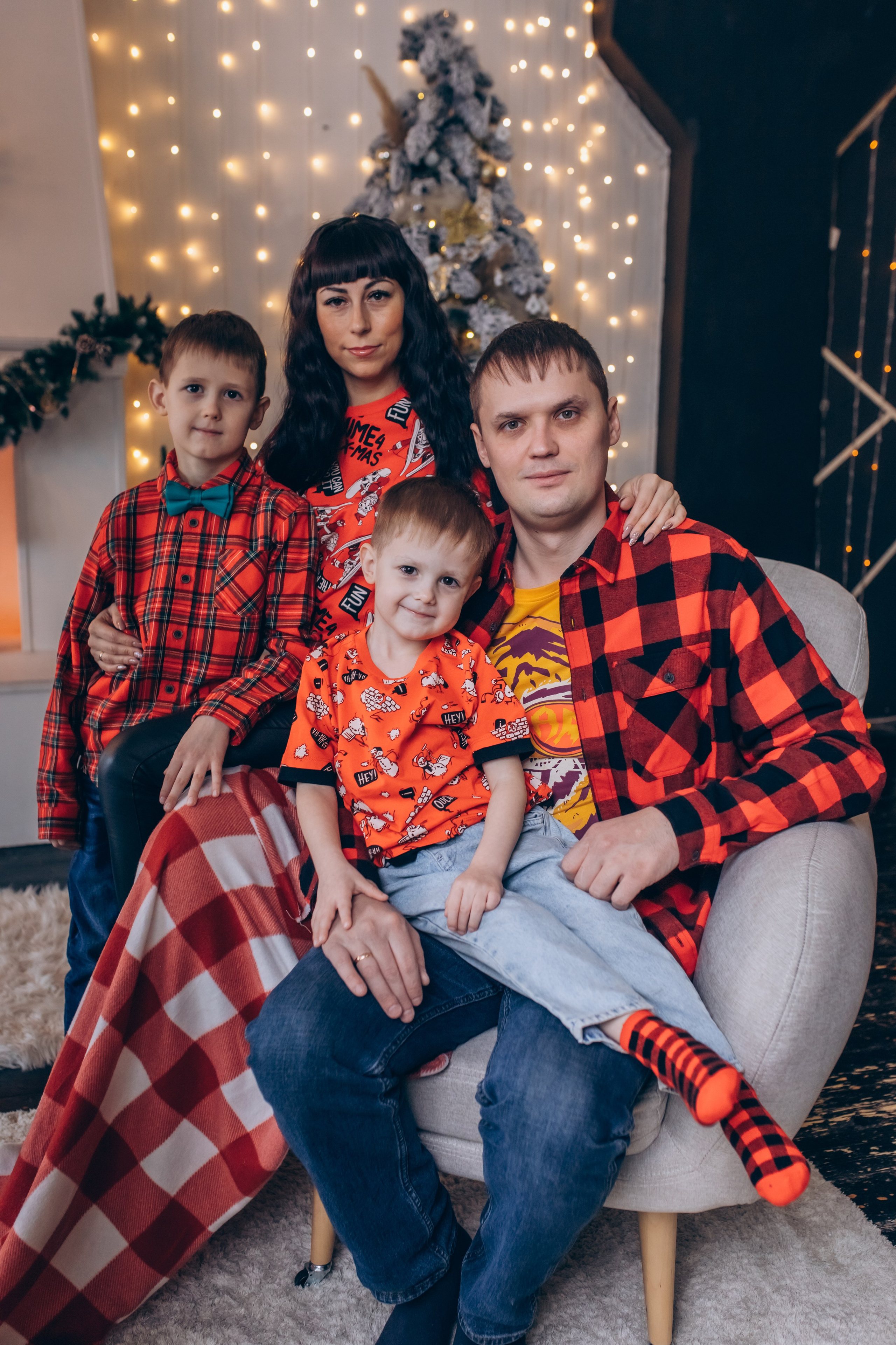 Новогодняя фотосессия для Анастасии. Семейный и детский фотограф Новокузнецк Евгения Лебеденко