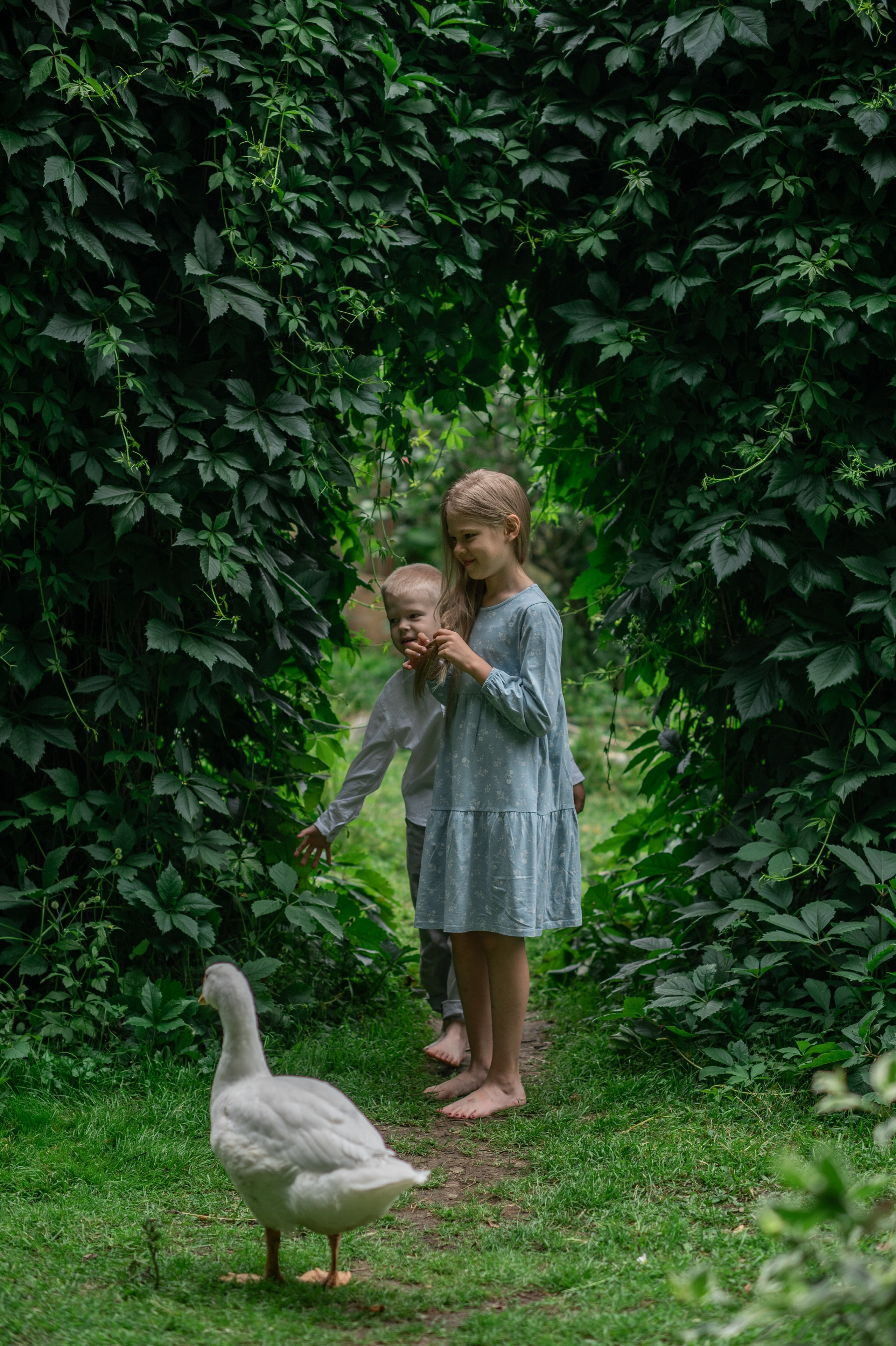 В САДУ. Семейный фотограф Екатеринбург Лора Мур