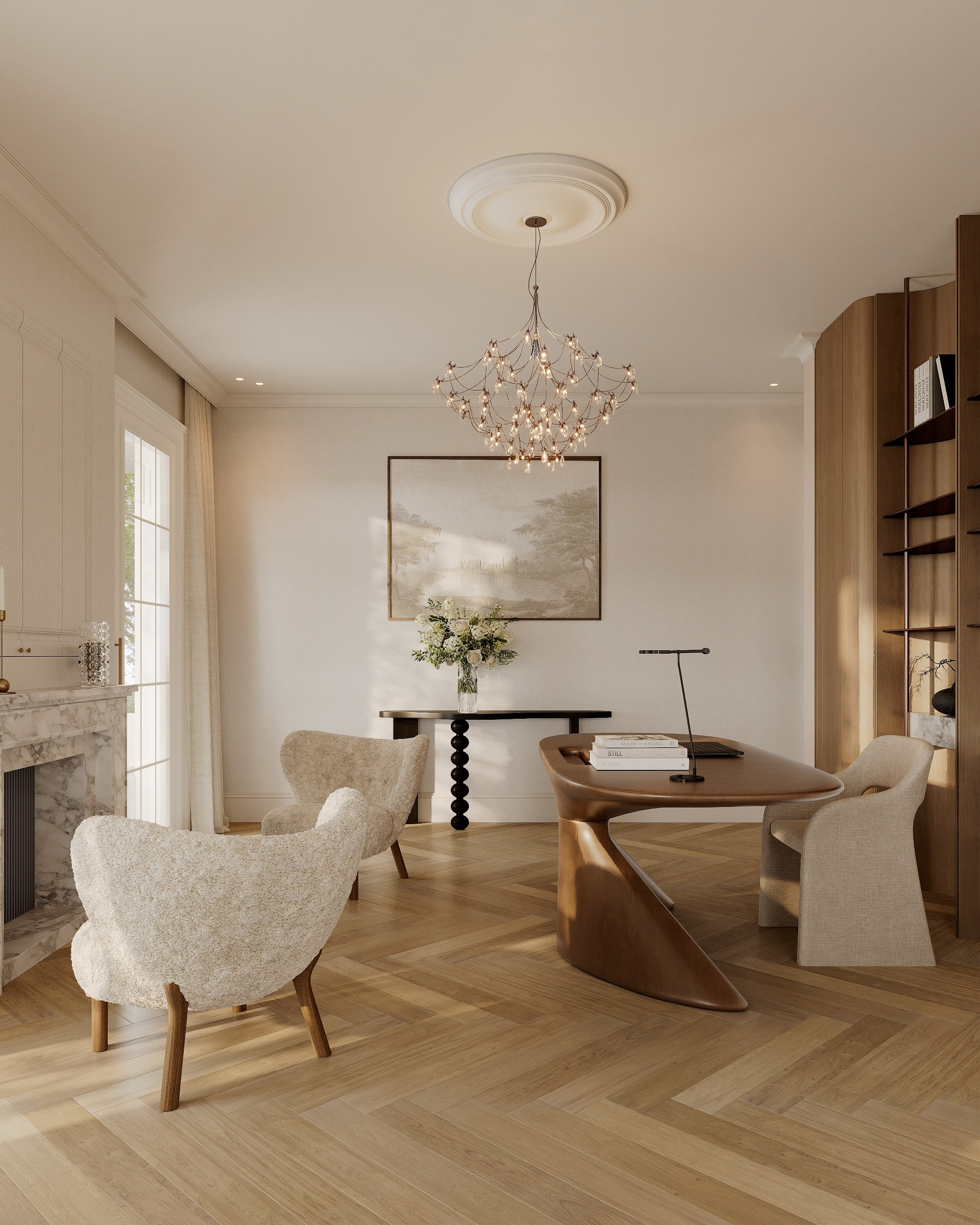 Personal office / Amsterdam. Solovets visualization