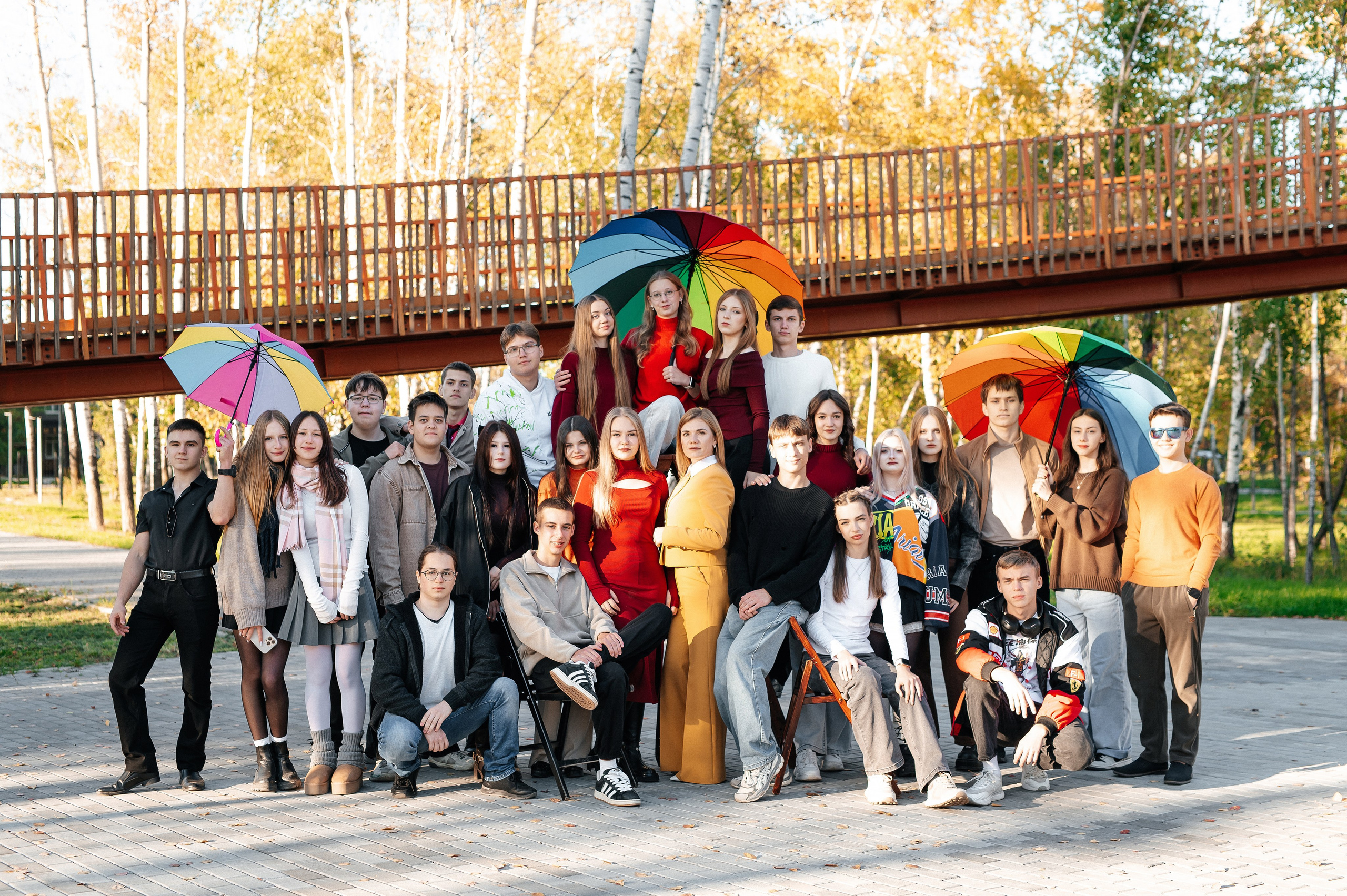 «Осень в парке». Школьный фотограф в Свободном Анастасия Косицына