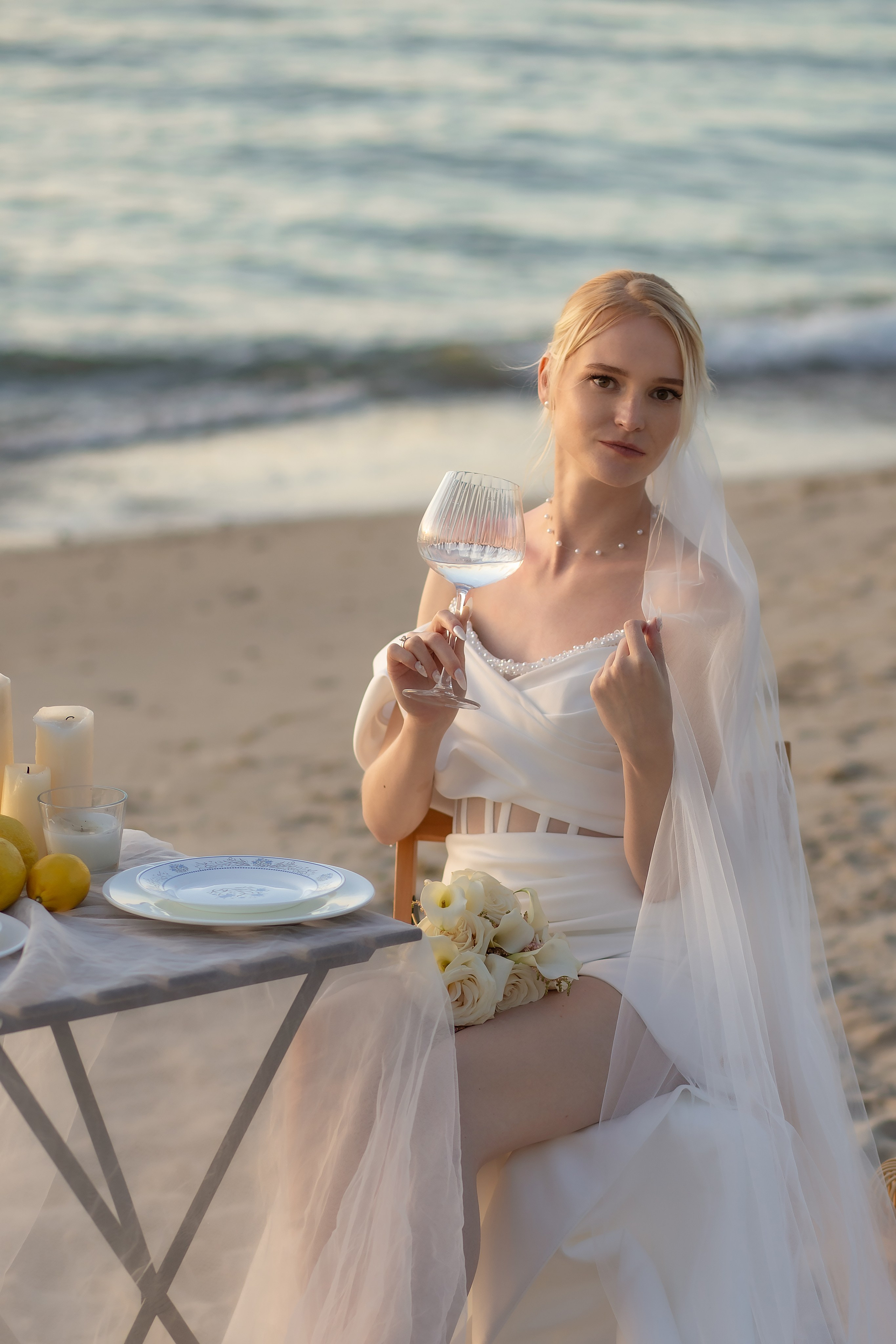 Александра и Влад. На закате. Фотограф в Калининграде Решетникова Алина