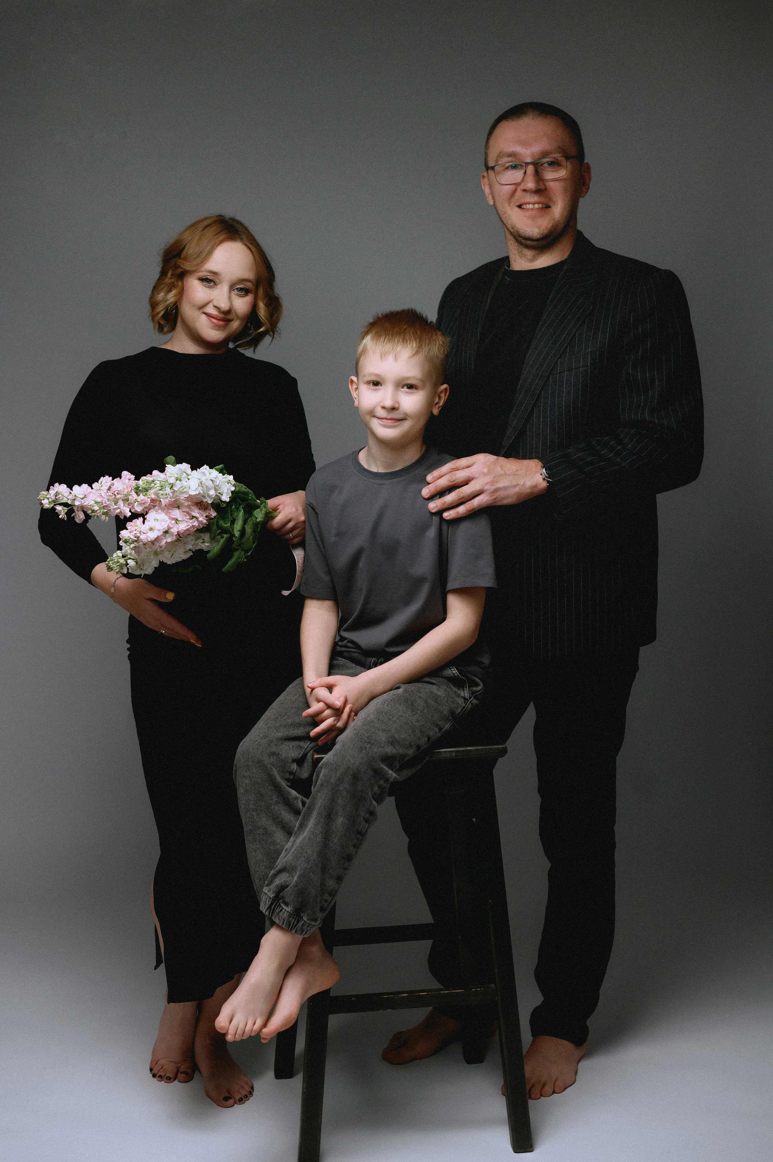 В ожидании с семьей. Фотограф Котова Валентина