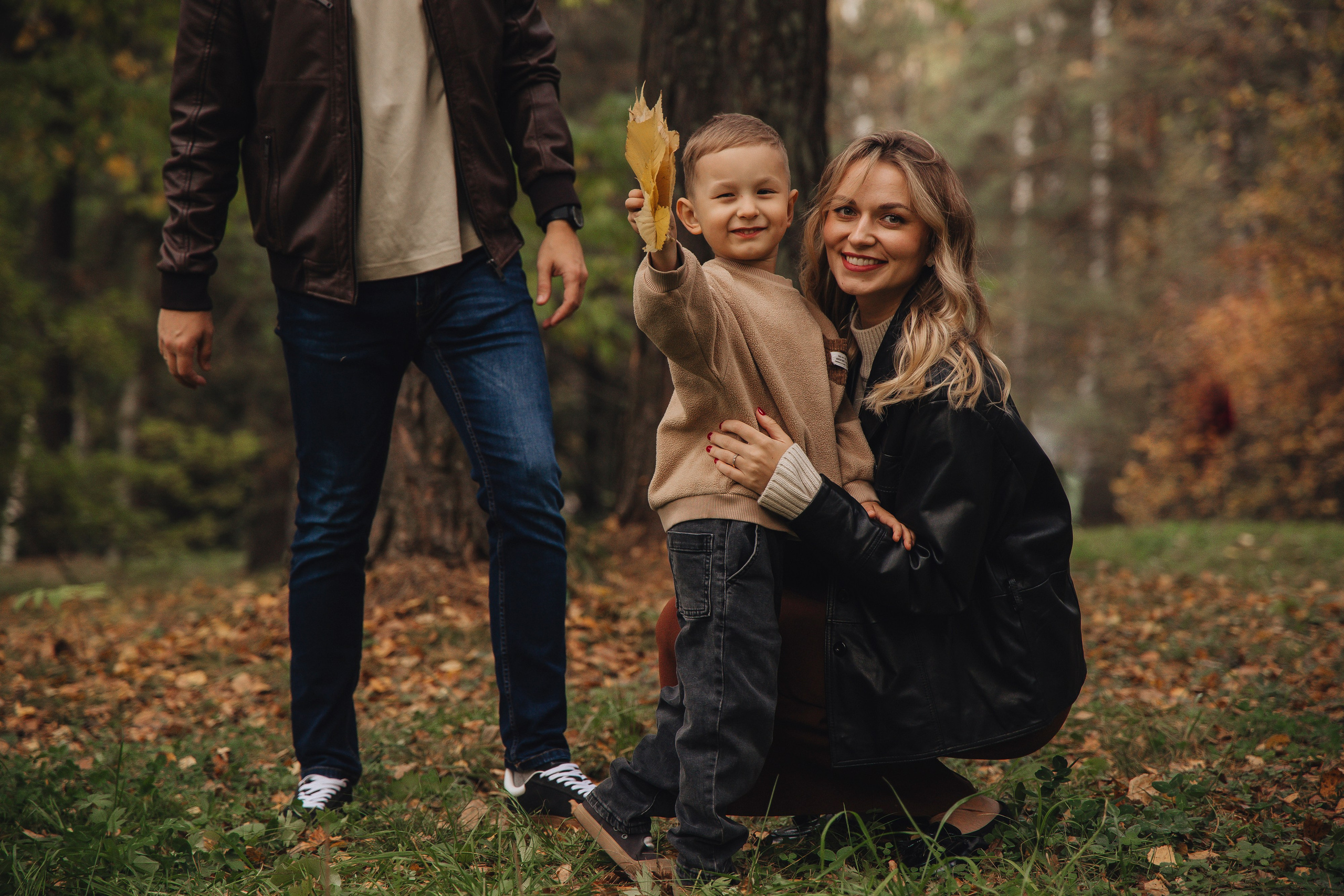 Осенняя прогулка. Фотограф Новосибирск