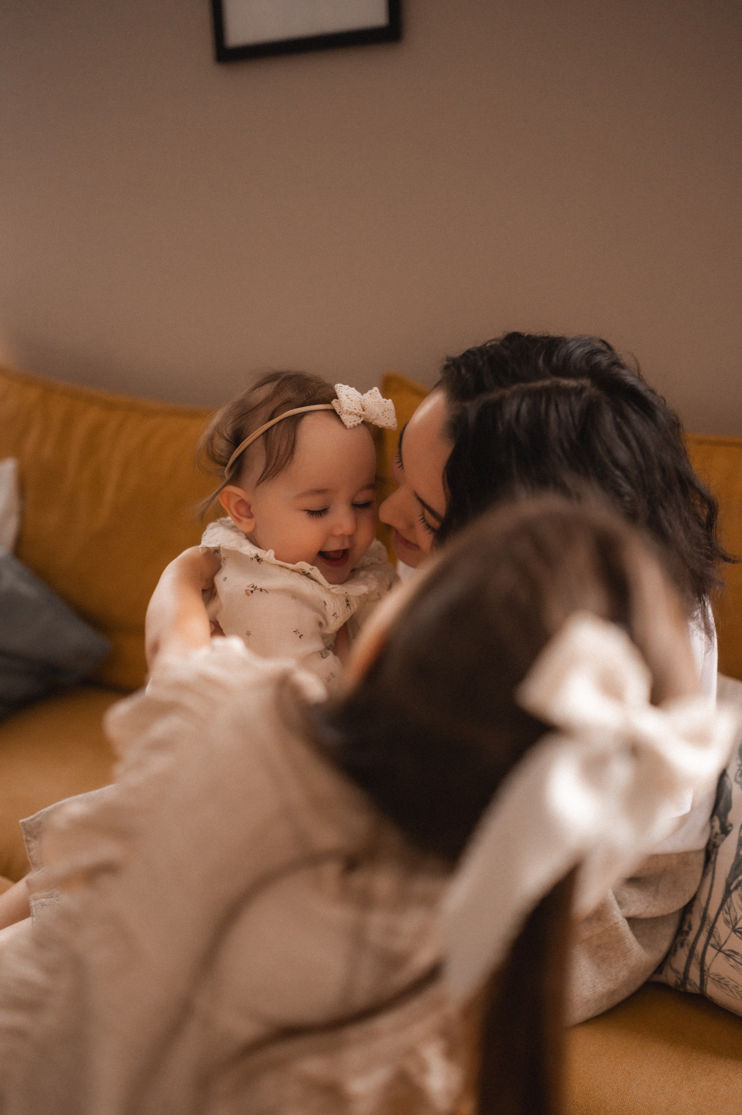 Полина, Дима, Мия и Эмма дома. Семейный и свадебный lifestyle-фотограф в Москве Мария Петрова