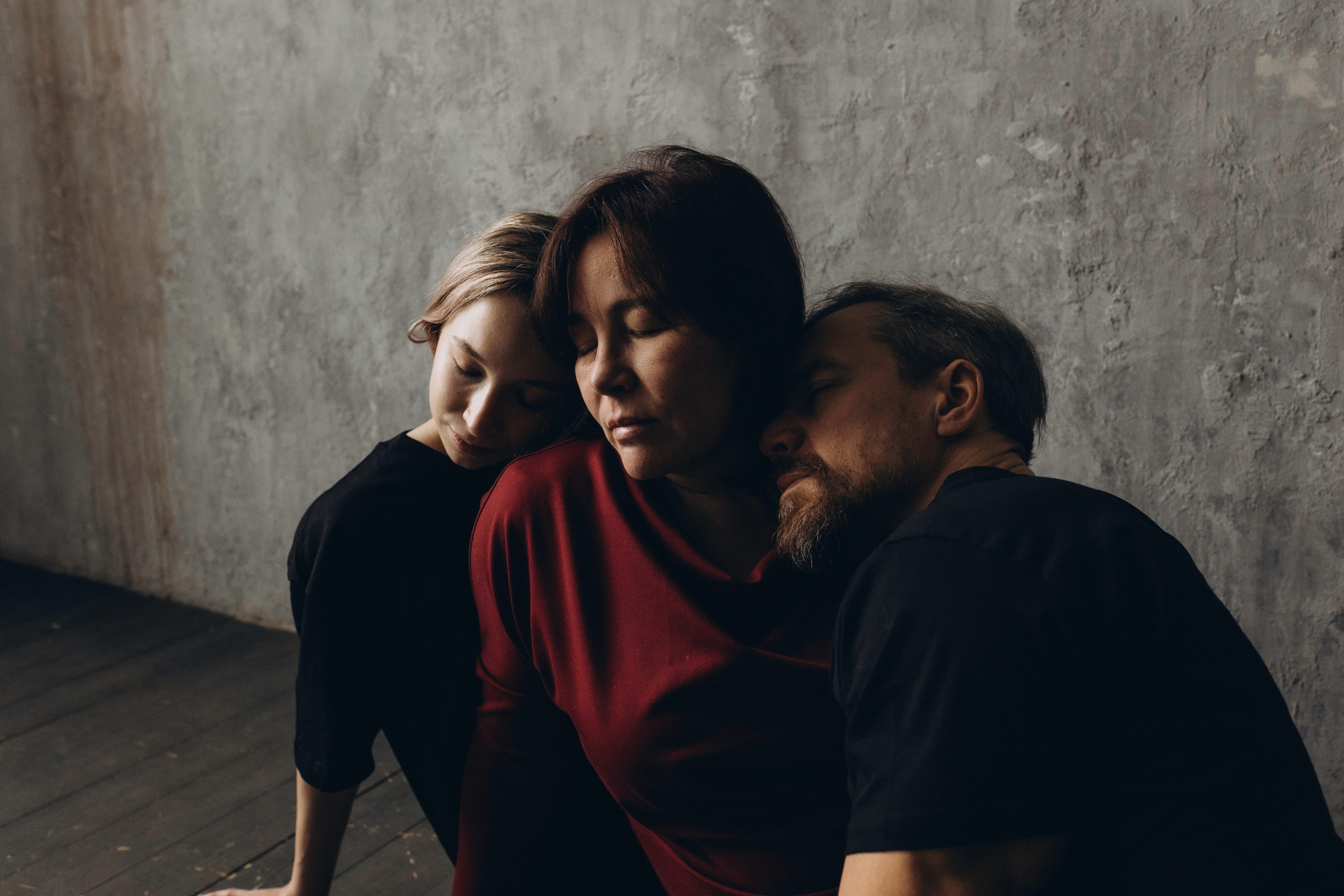 Дмитрий, Даша и  Анна,  фотостудия Москва зал Remy