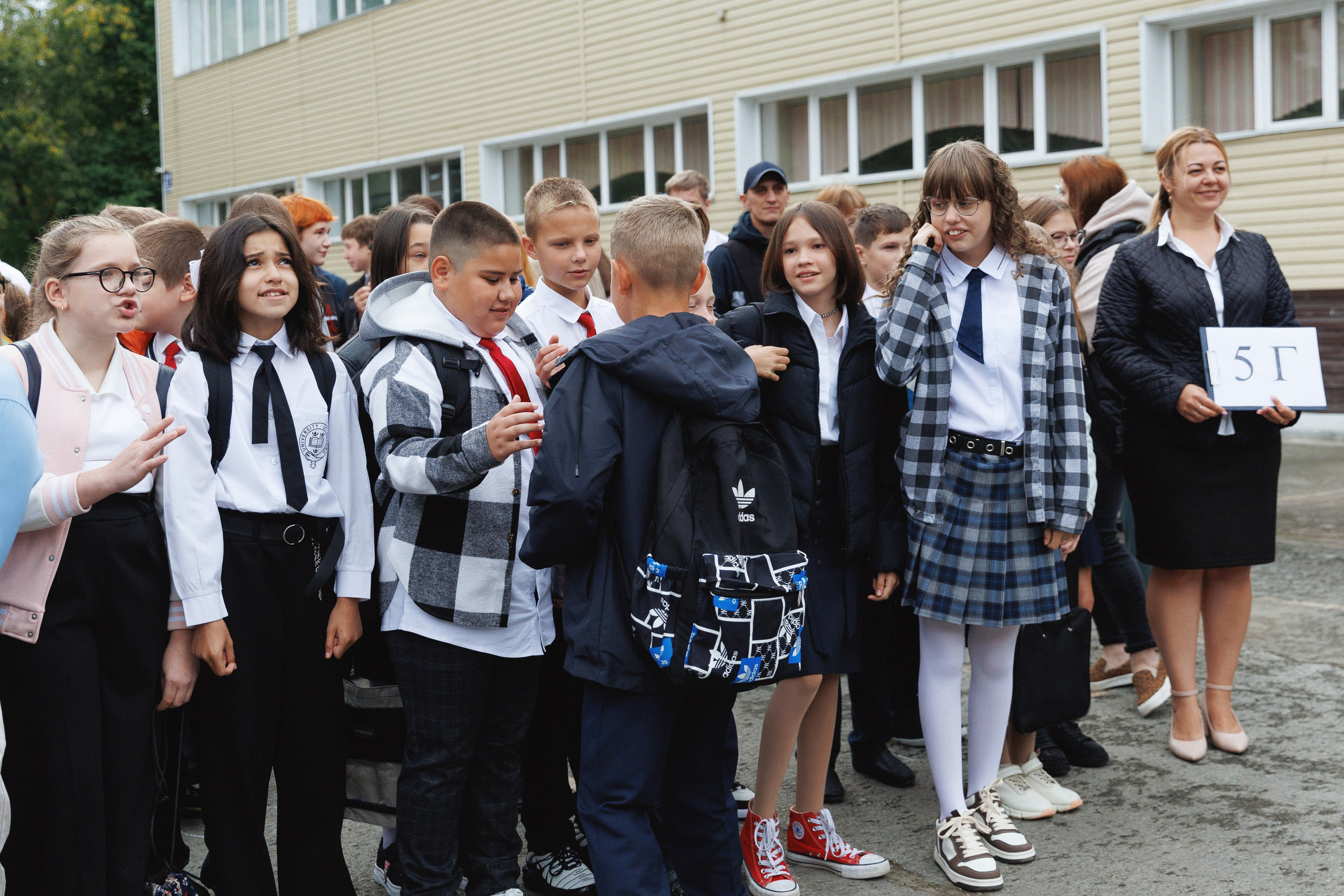 1 сентября лицей № 28. Фотомастерская Воробьевых